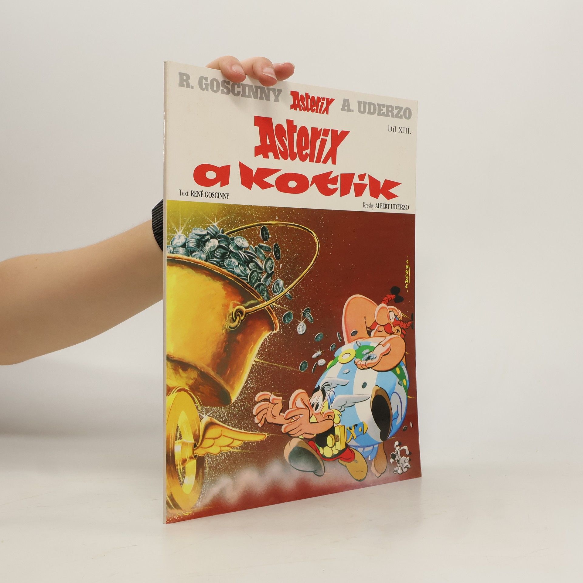 René Goscinny Asterix a kotlík