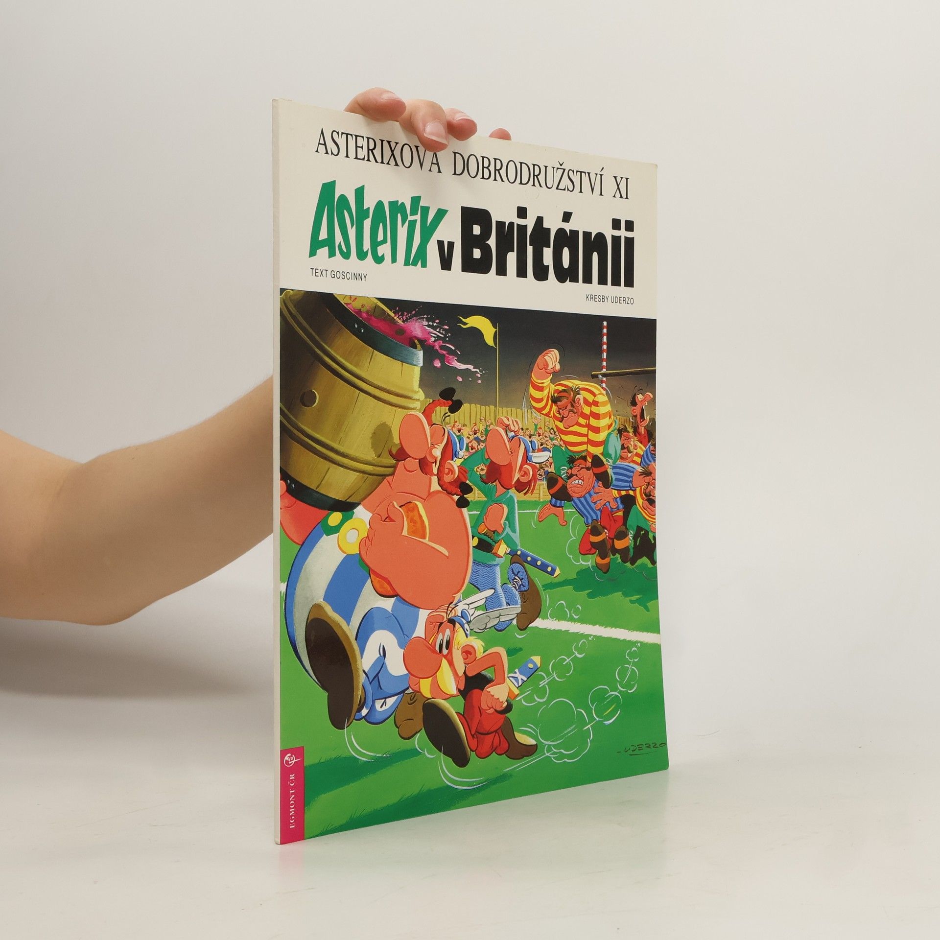 René Goscinny Asterix v Británii