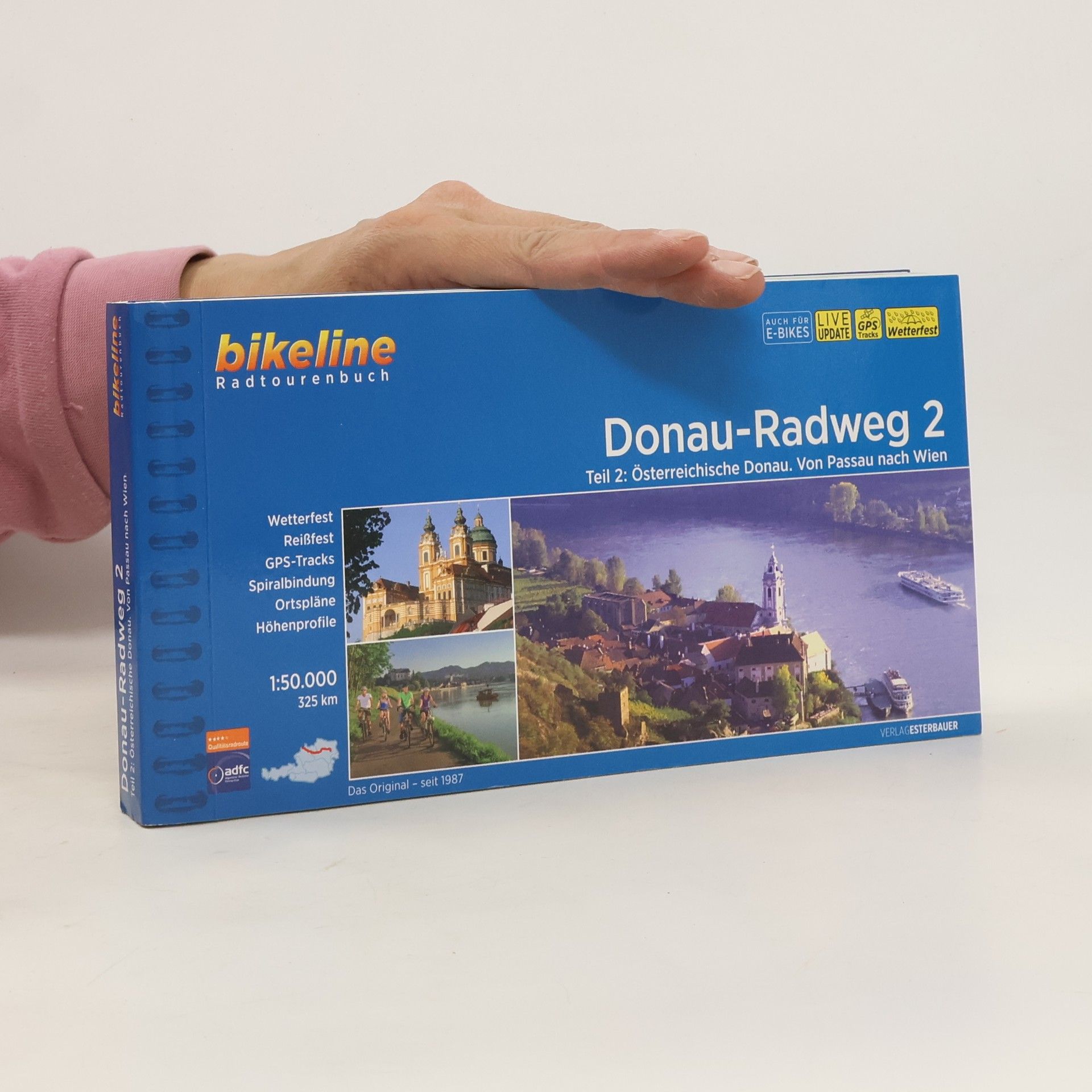 Esterbauer Verlag Donauradweg / Donau-Radweg 2