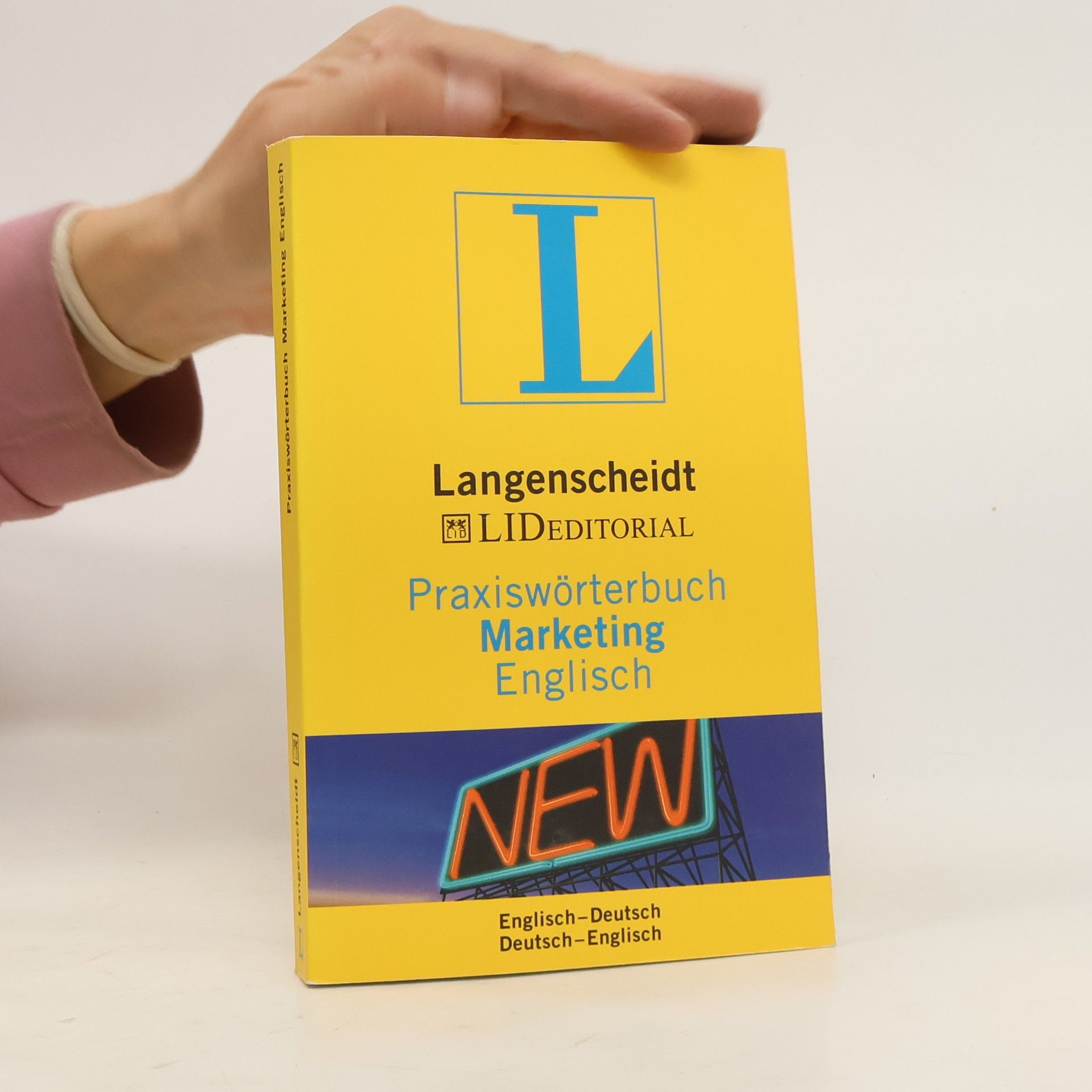 Collectif d'auteurs Langenscheidt LID Editorial, Praxiswörterbuch Marketing Englisch