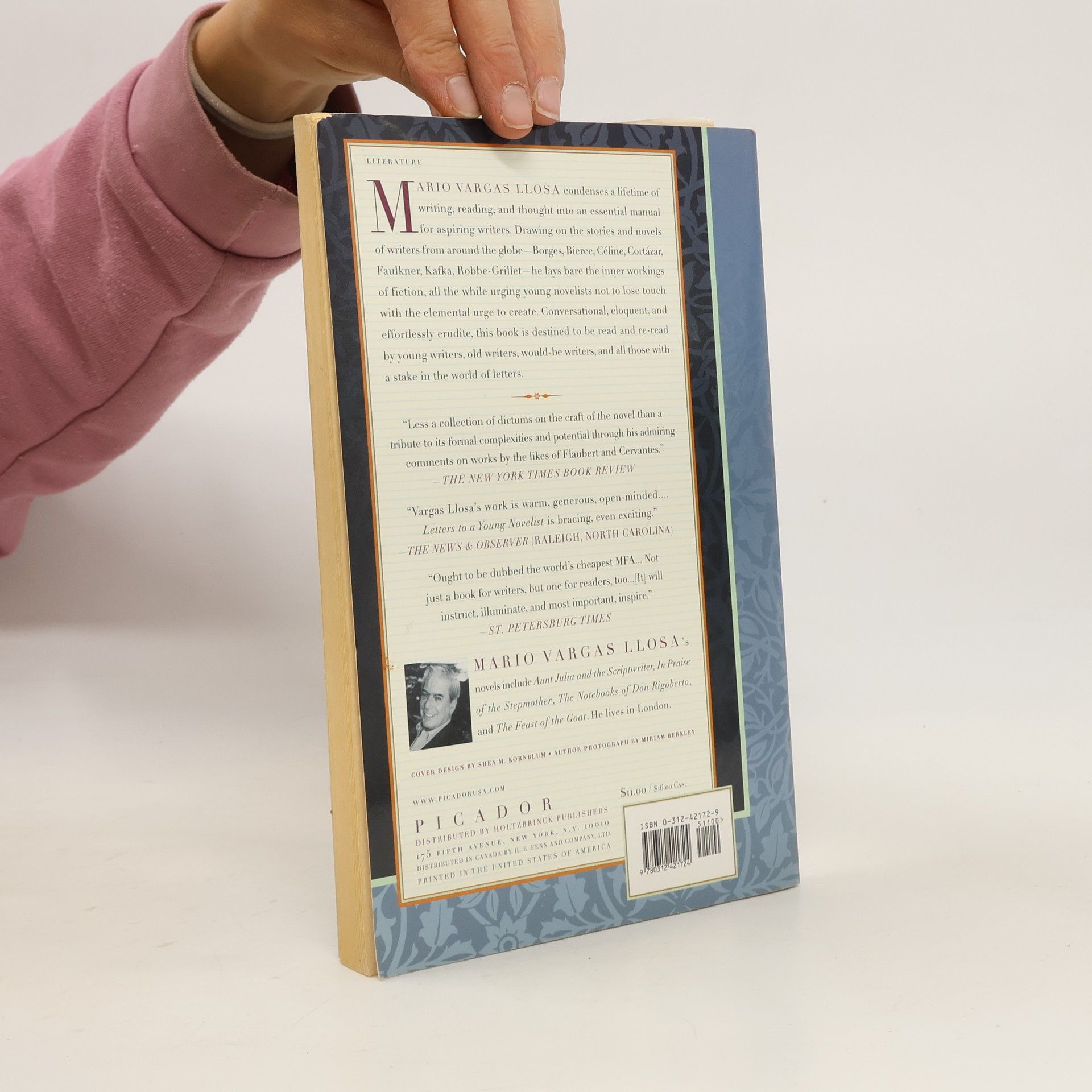 Mario Vargas Llosa Letters to a young novelist