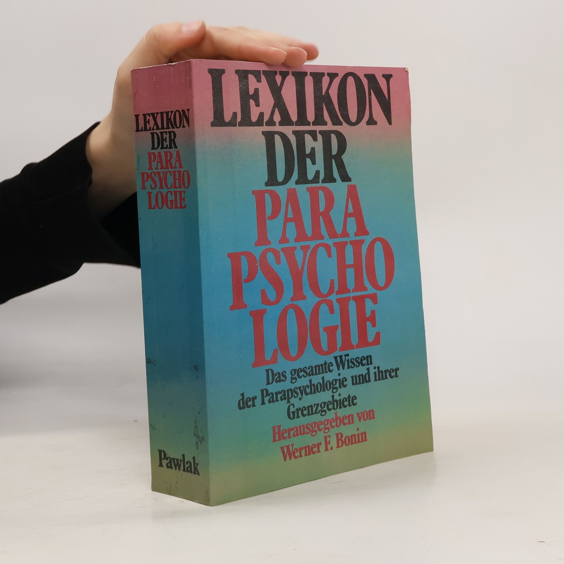 Werner F. Bonin Lexikon der Parapsychologie