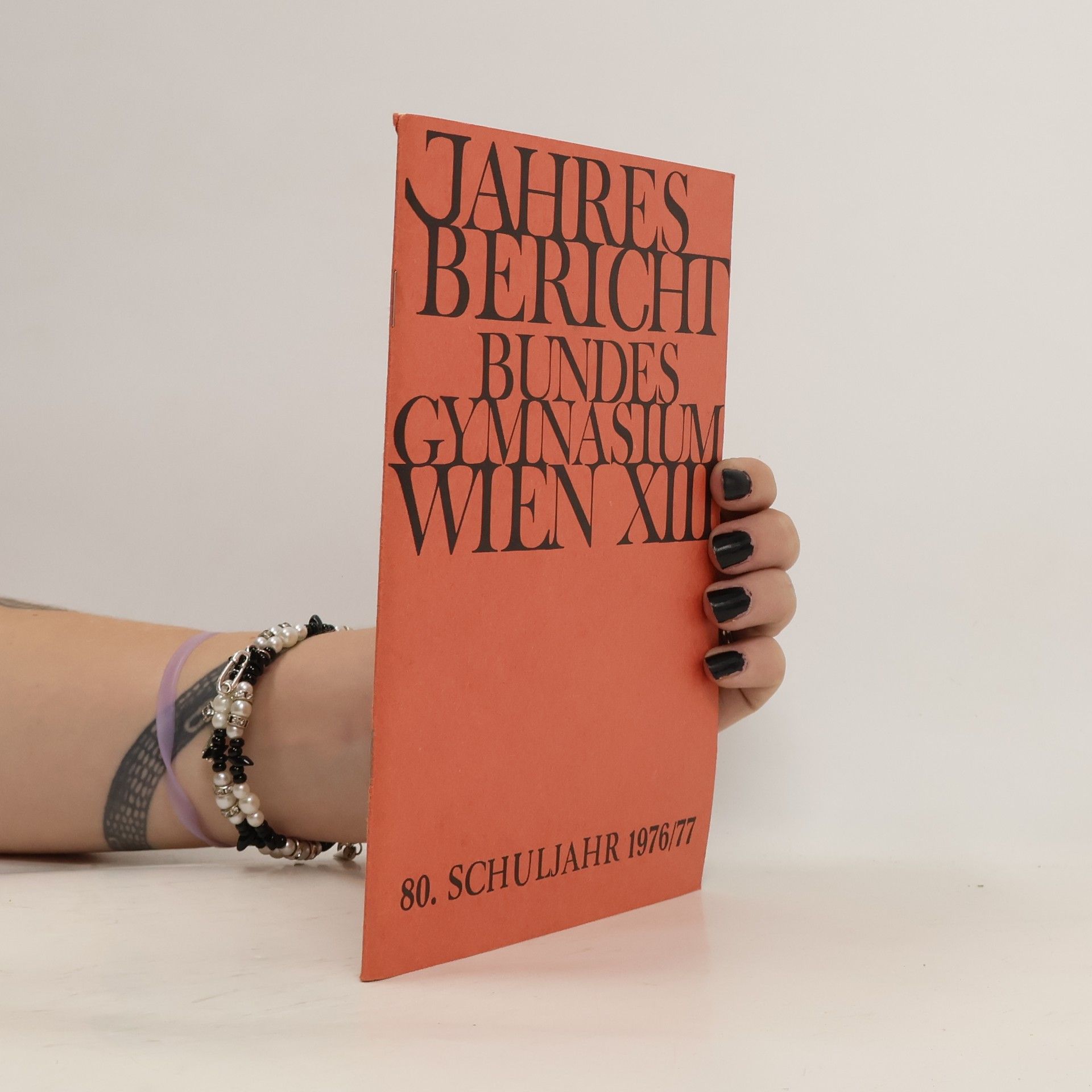 Autorenkollektiv Jahres Bericht Bundes Gymnasium Wien XIII