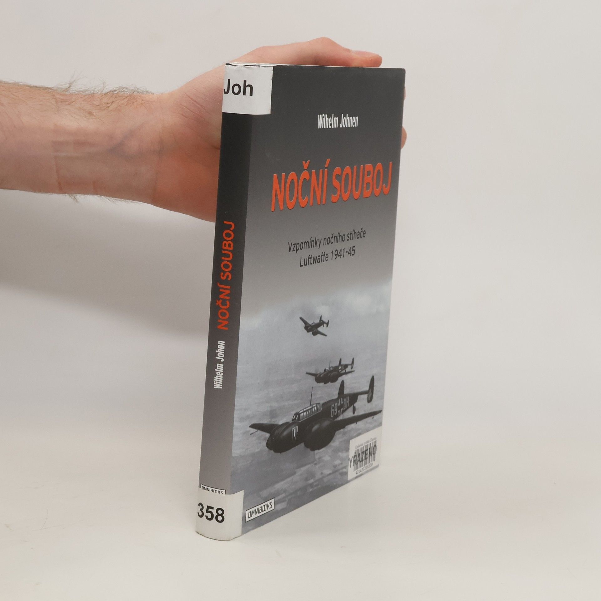 Wilhelm Johnen Noční souboj: Vzpomínky nočního stíhače Luftwaffe 1941-45