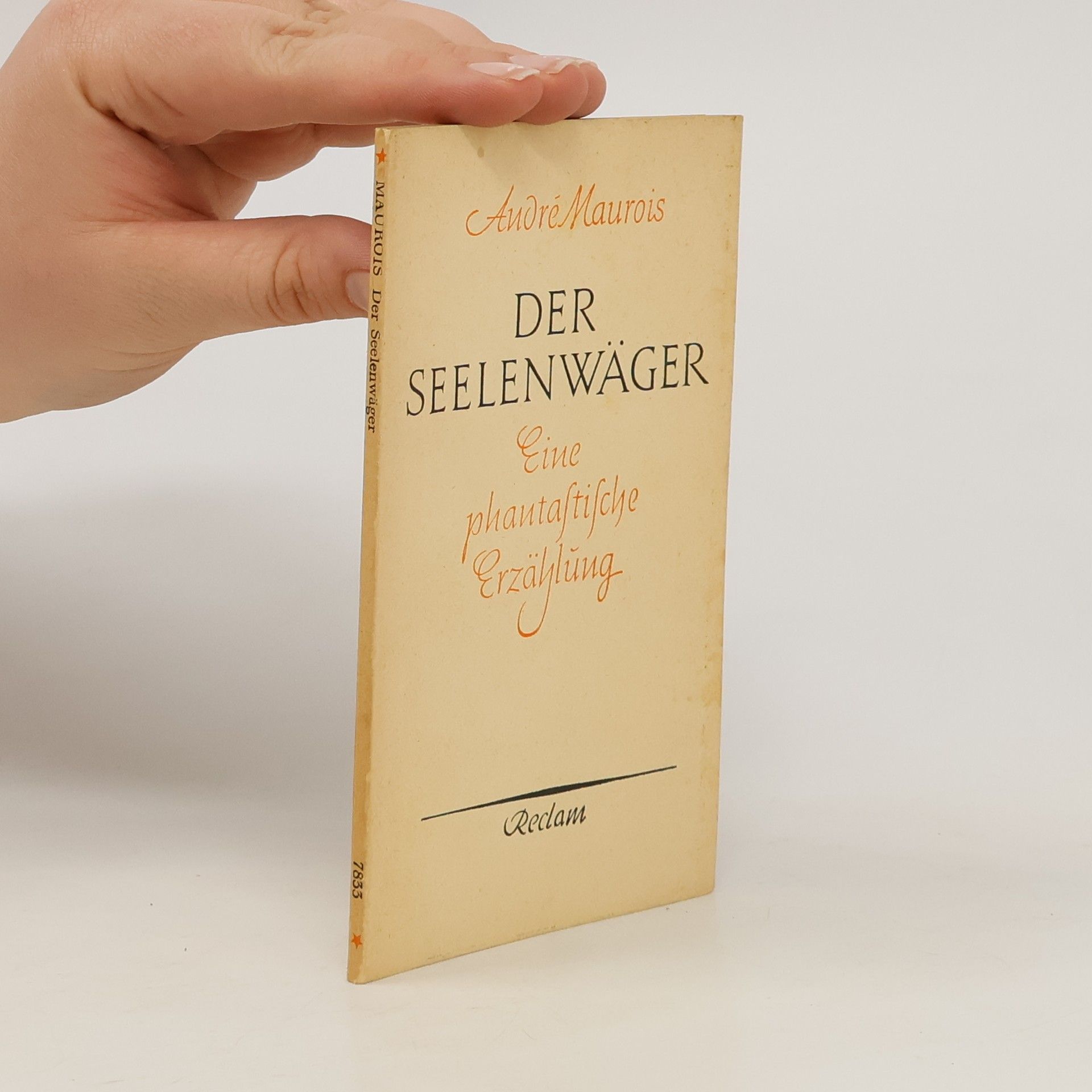 André Maurois Der Seelenwäger