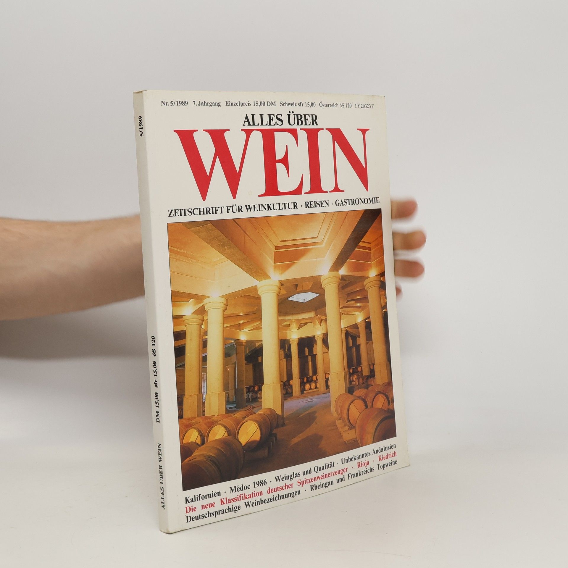Auteurscollectief Alles über Wein 5/1989