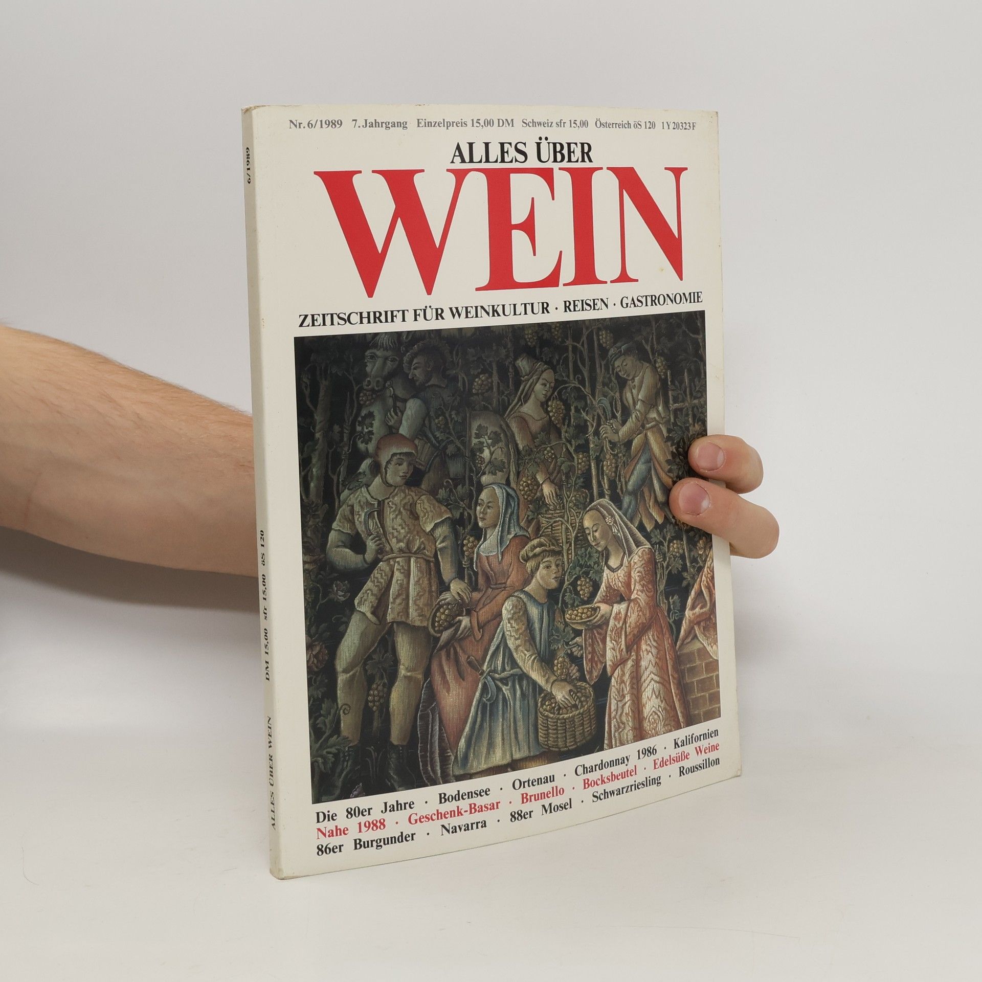Autorenkollektiv Alles über Wein 6/1989