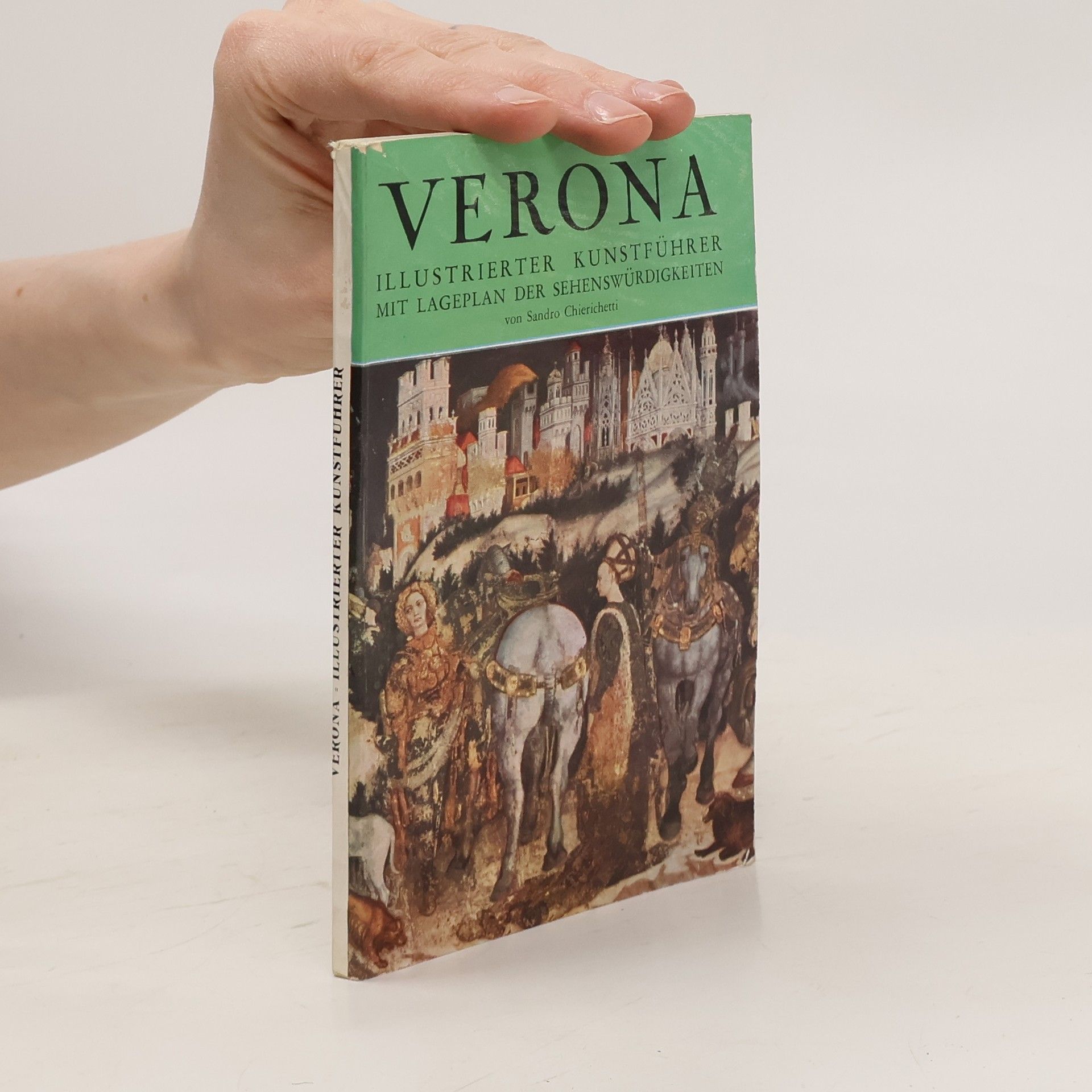 Auteurscollectief Verona Illustrierter Kunstführer mit Lageplan der Sehenswü