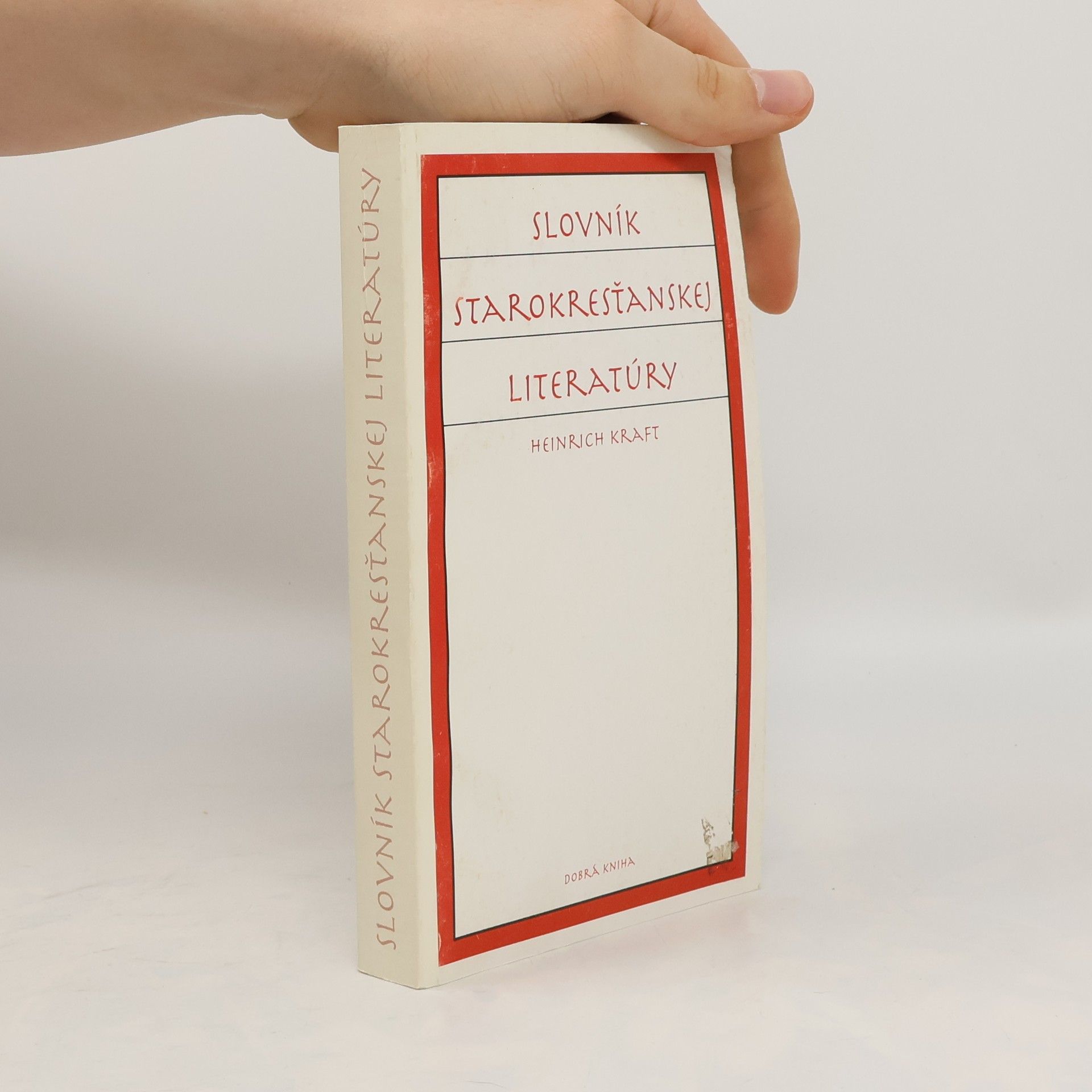 Heinrich Kraft Slovník starokresťanskej literatúry