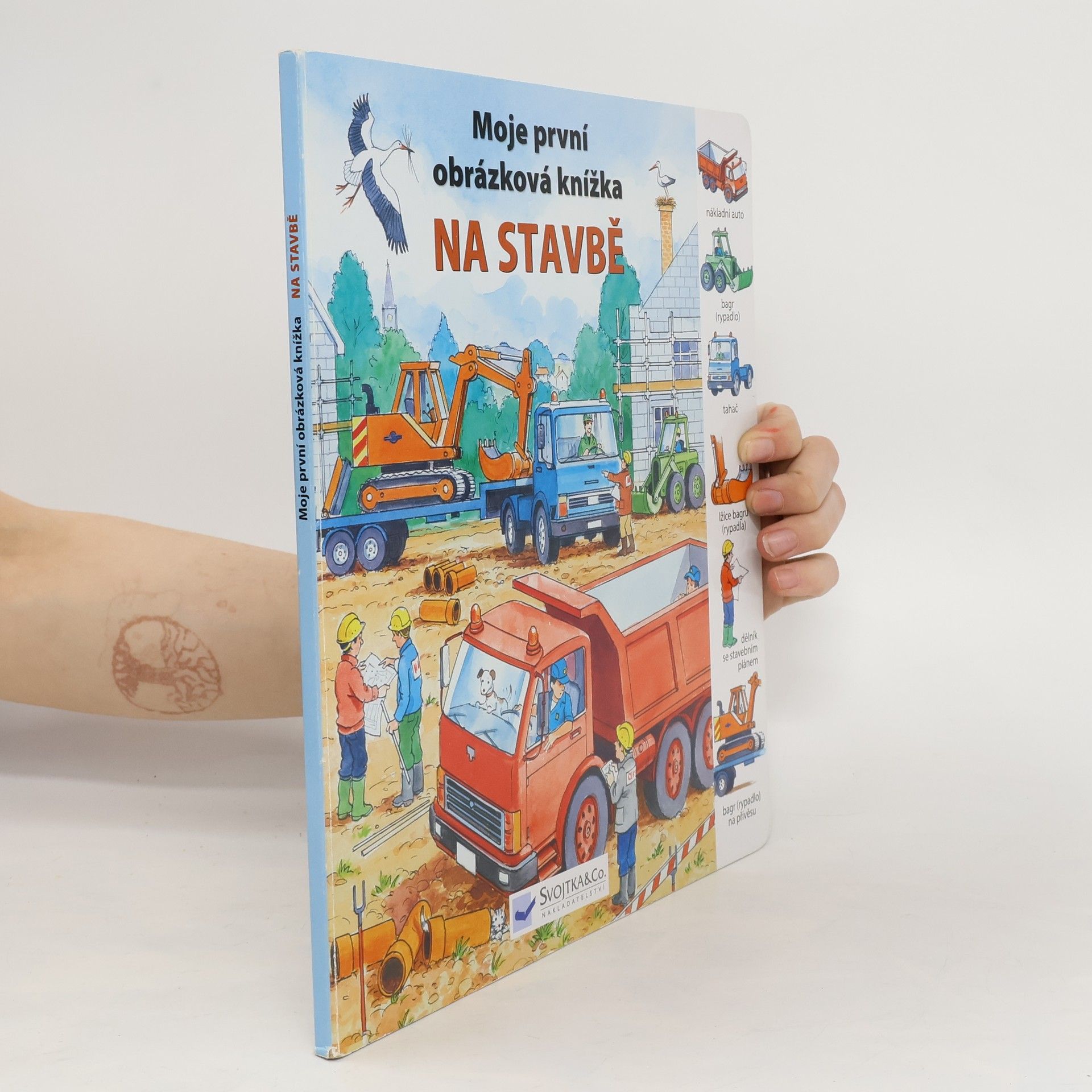 Jiří Steiner Na stavbě - Moje první obrázková knížka