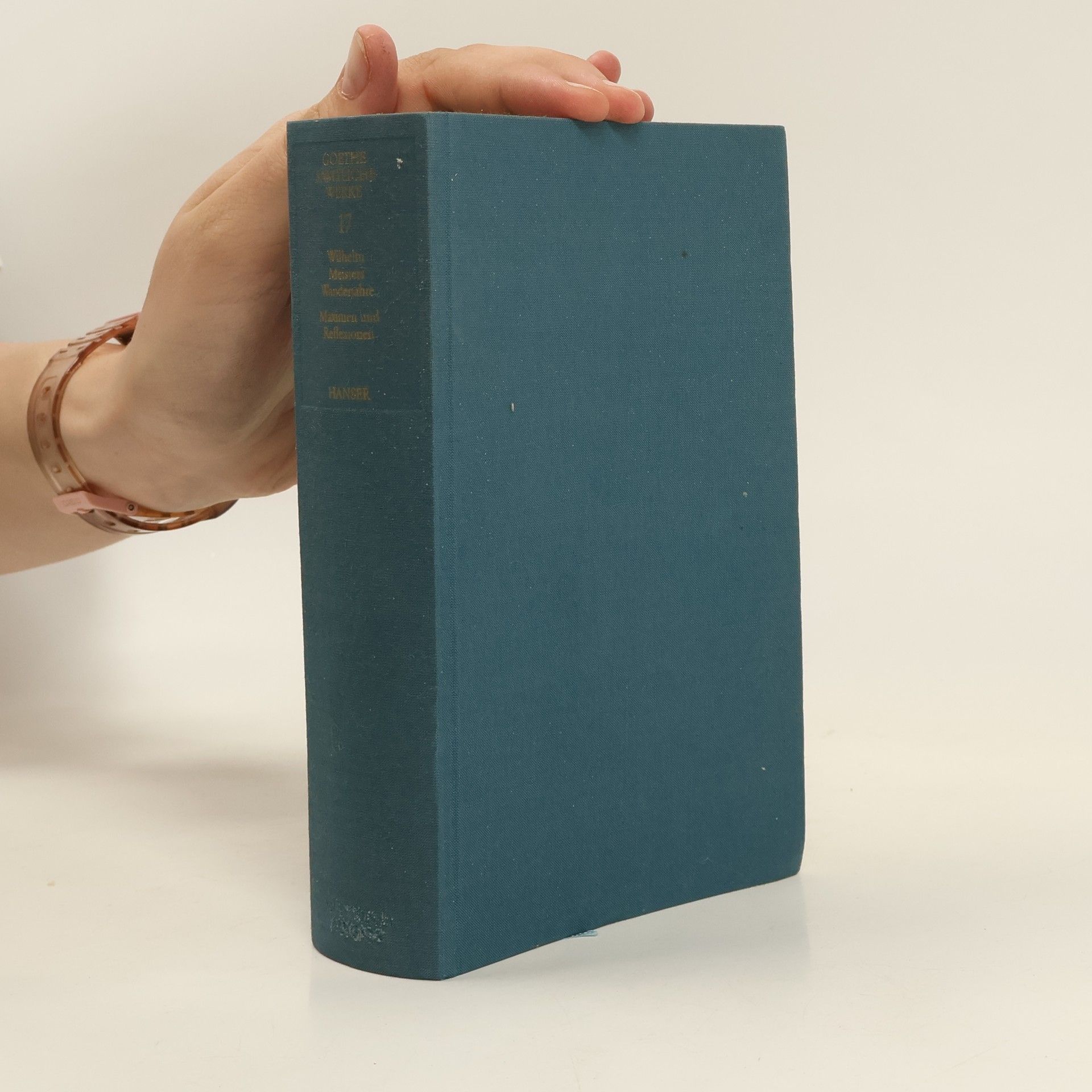Johann Wolfgang von Goethe Wilhelm Meisters Lehrjahre. Maximen und Reflexionen