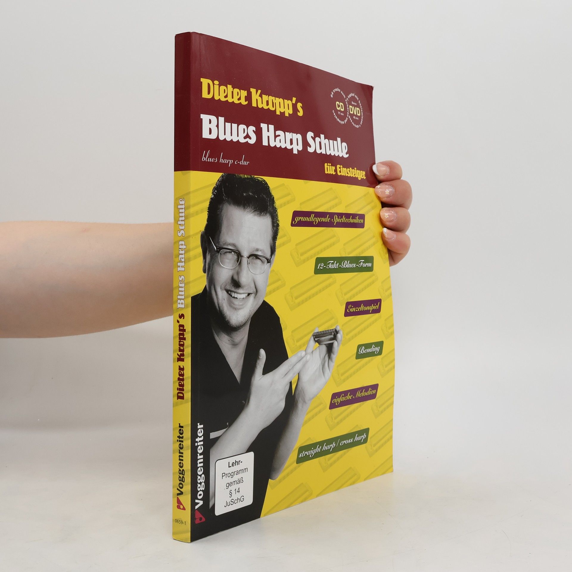 Dieter Kropp Dieter Kropp's Blues Harp Schule für Einsteiger