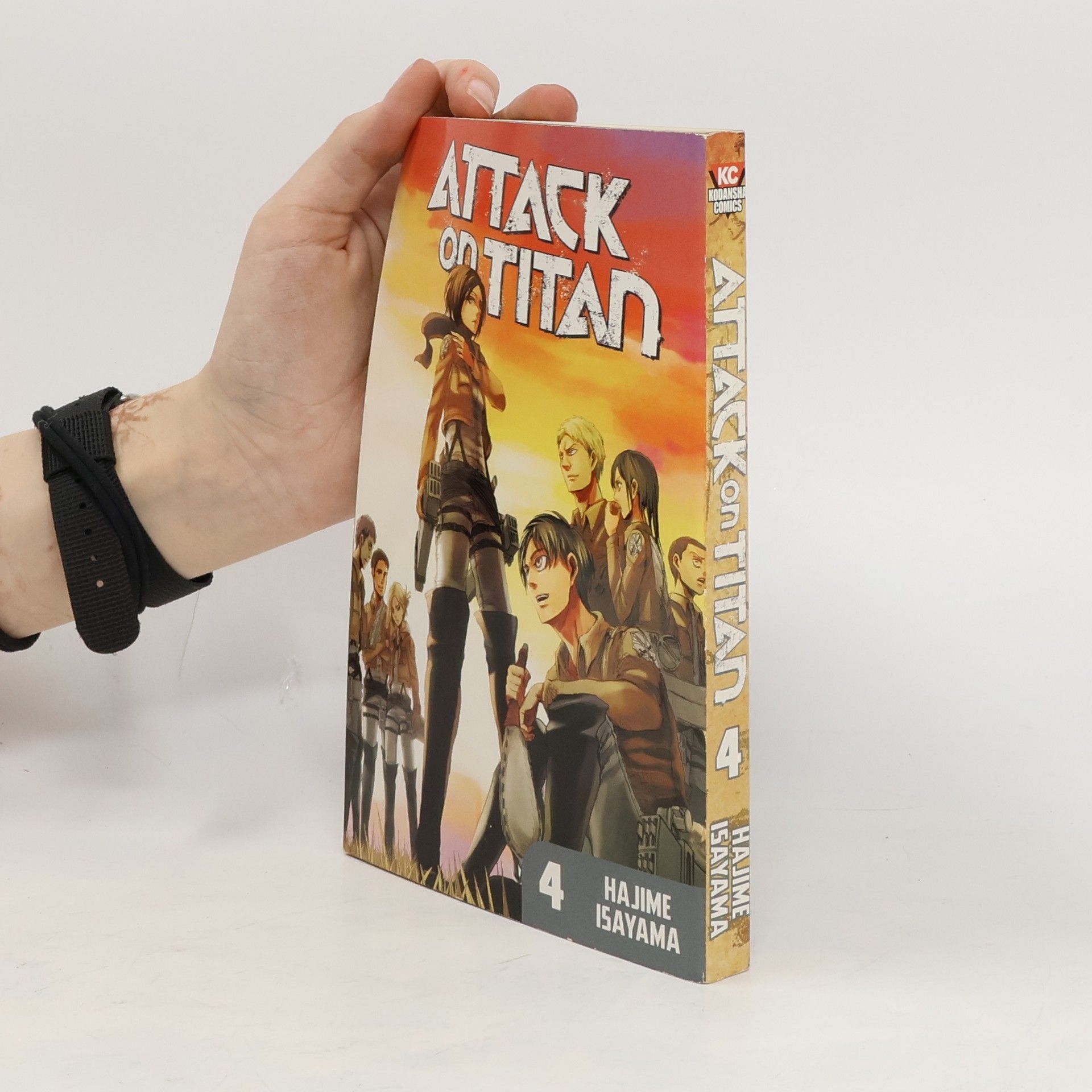Hajime Isayama Attack on Titan vol. 4