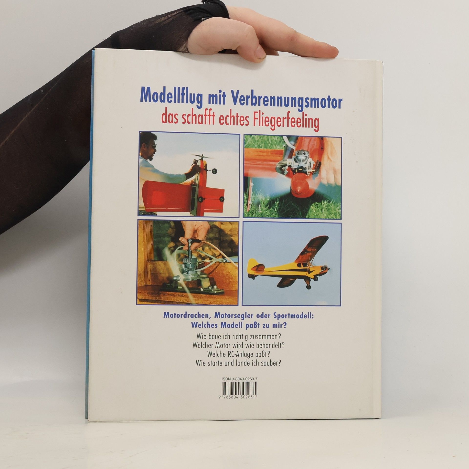 Rudolf Gulich RC-Flugmodellbau mit Verbrennungsmotoren ; vom Motordrachen zum Sportmodell ; Bautechnik, Motorenbehandlung, Flugpraxis