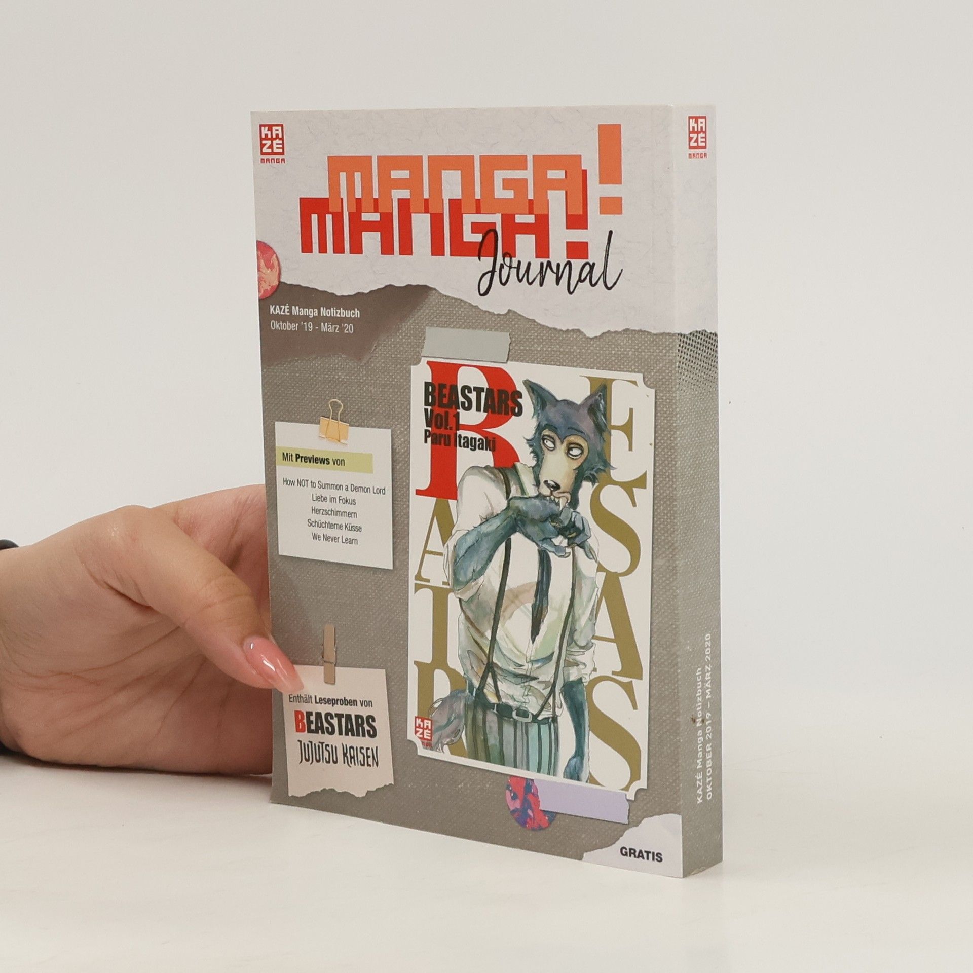 Collectif d'auteurs Manga! Journal Oktober '19 - März '20