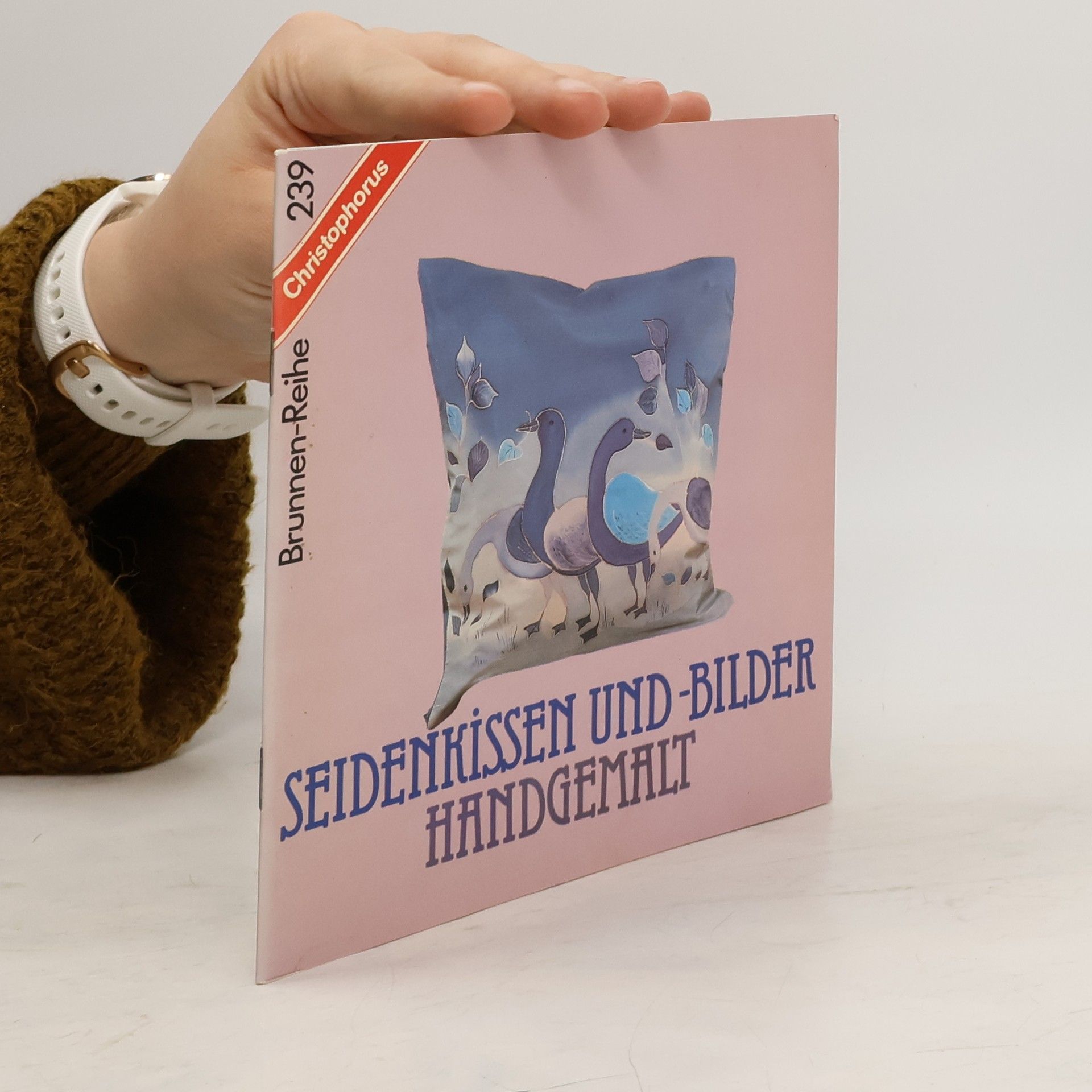 kolektiv Seidenkissen und -bilder handgemalt