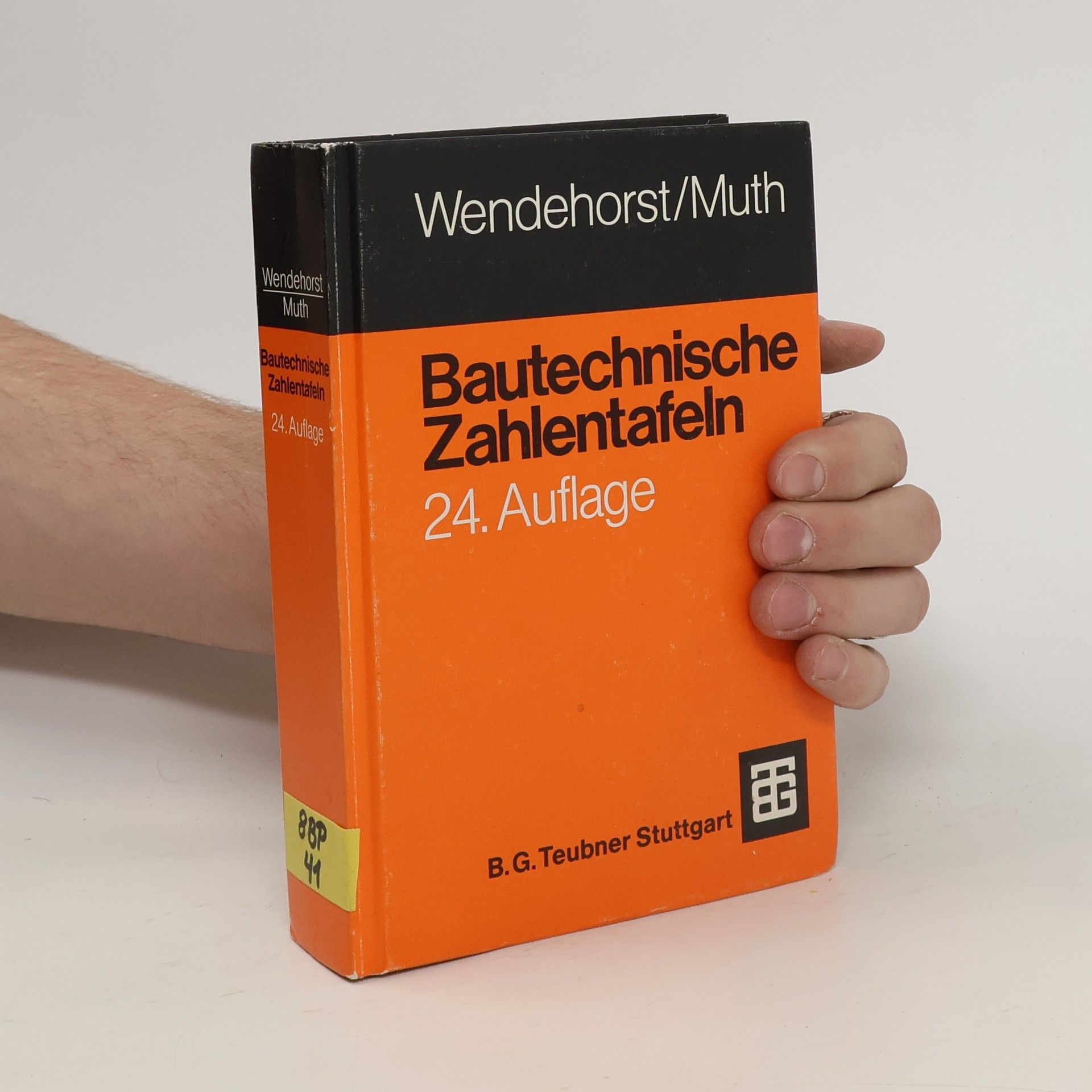 Reinhard Wendehorst Bautechnische Zahlentafeln