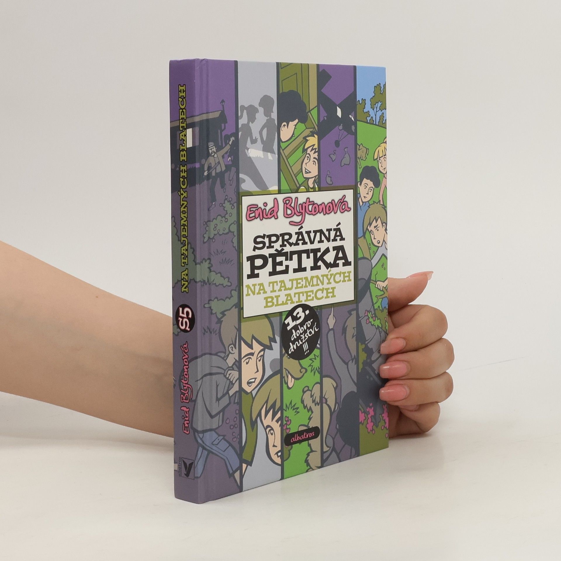 Enid Blyton Správná pětka. Na tajemných blatech