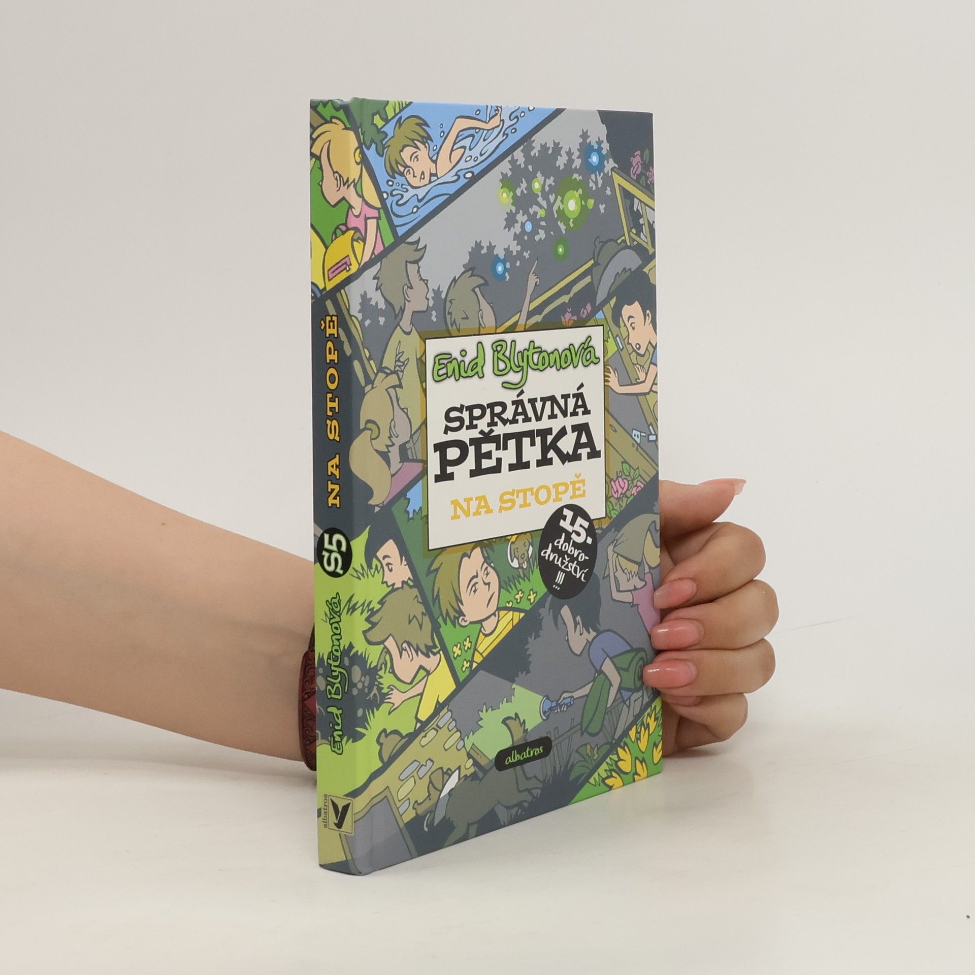Enid Blyton Správná pětka. Na stopě