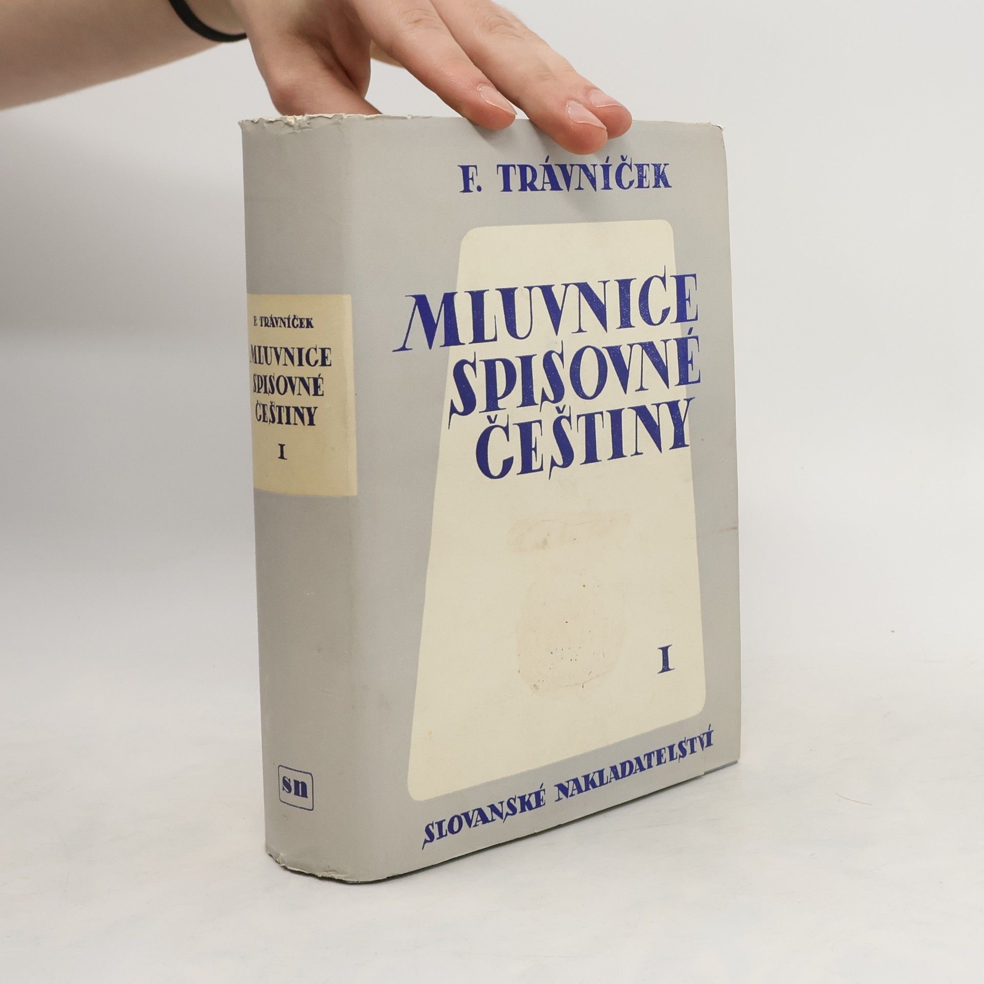 František Trávníček Mluvnice spisovné češtiny I.