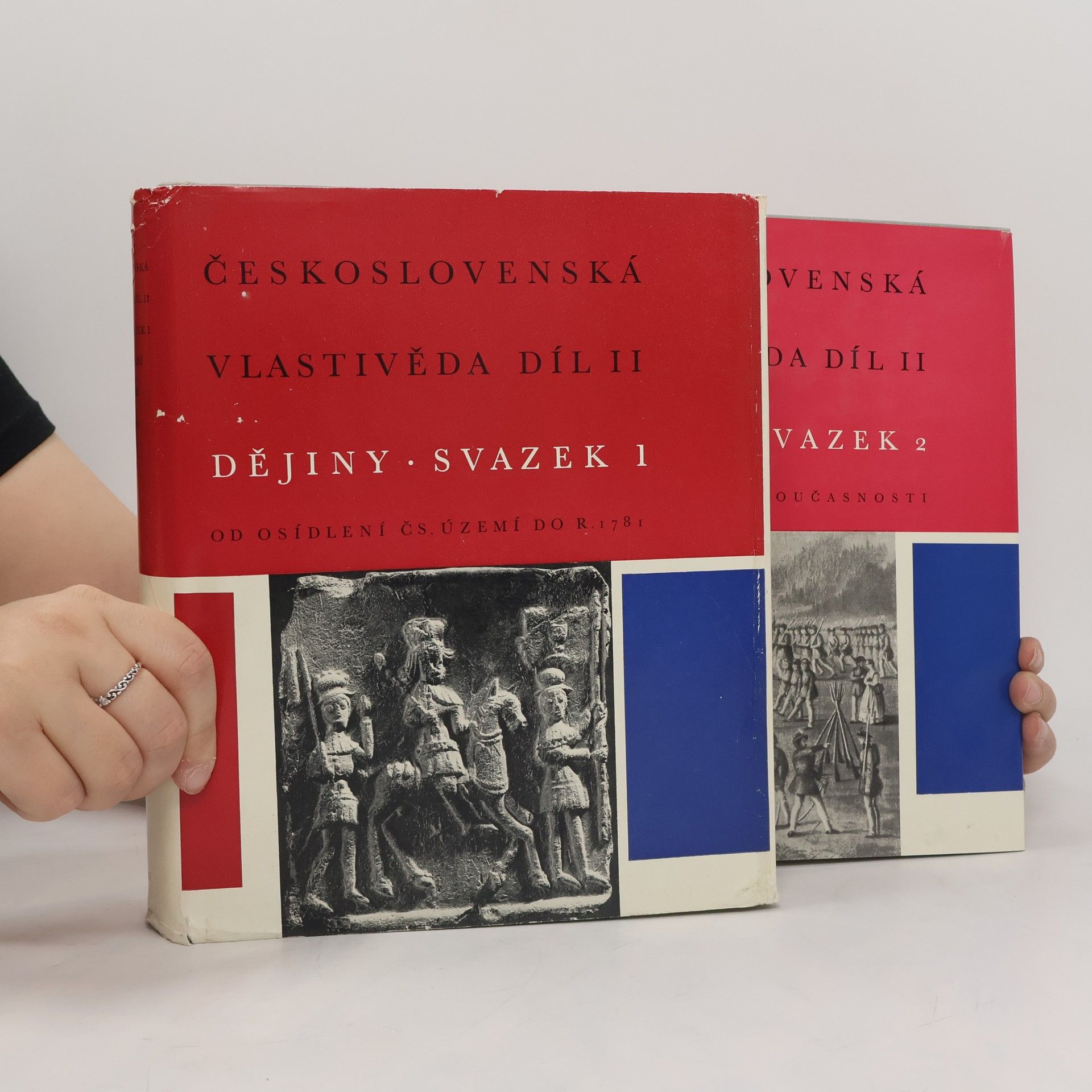 AA.VV. Československá vlastivěda díl II. (1. a 2. svazek)