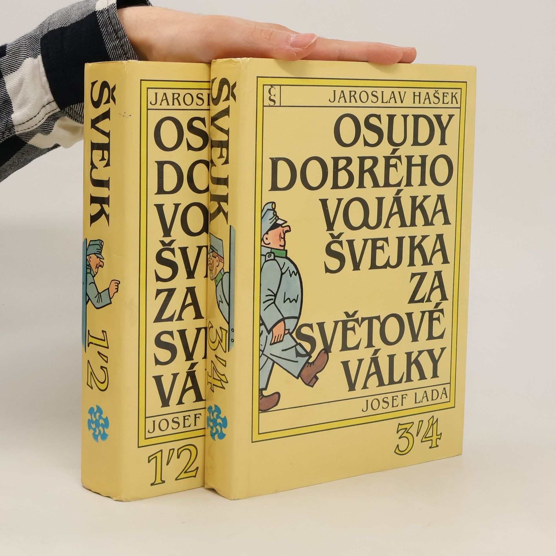 Jaroslav Hašek Osudy dobrého vojáka Švejka za světové války (1-4)