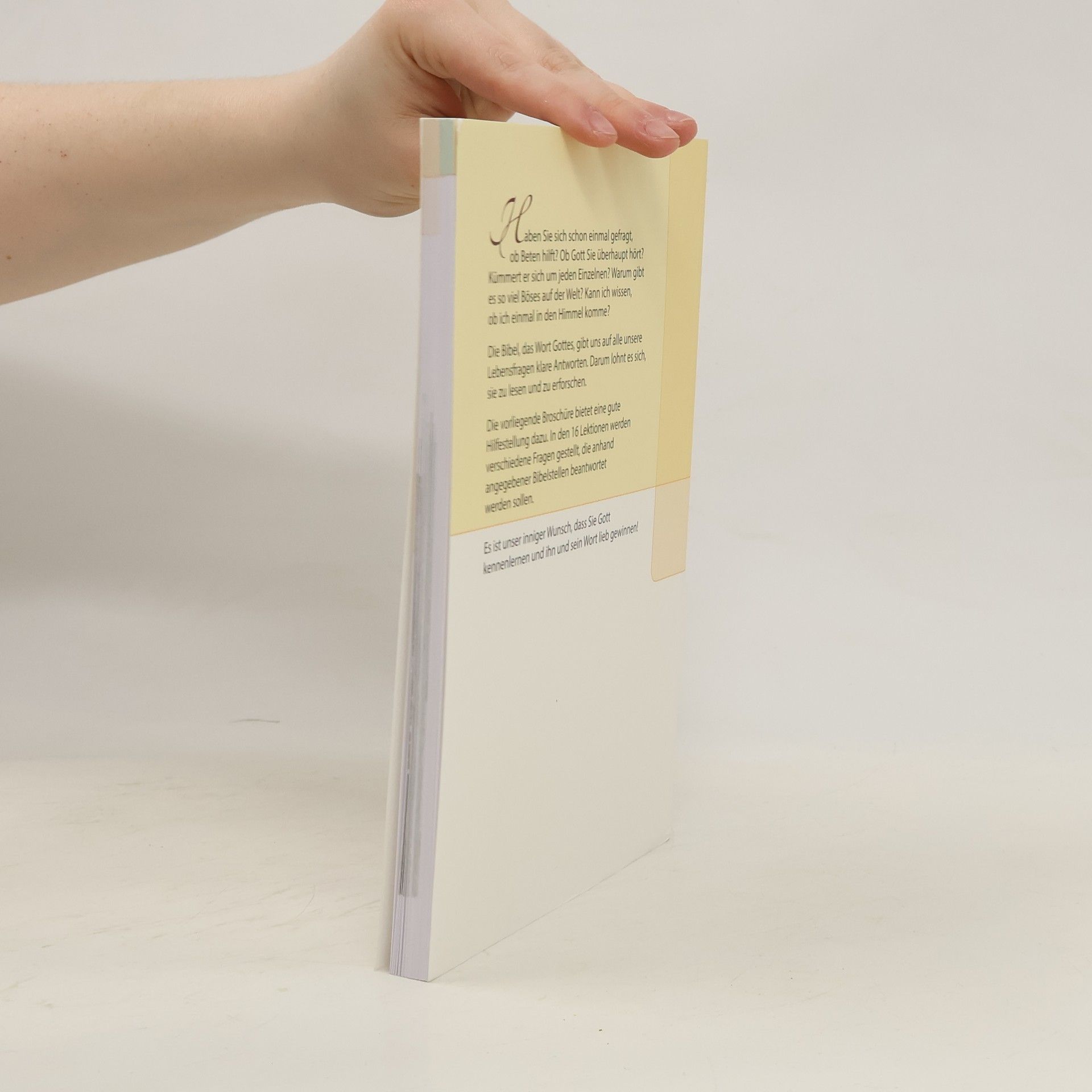 Autorenkollektiv Fragen für ein individuelles Bibelstudium