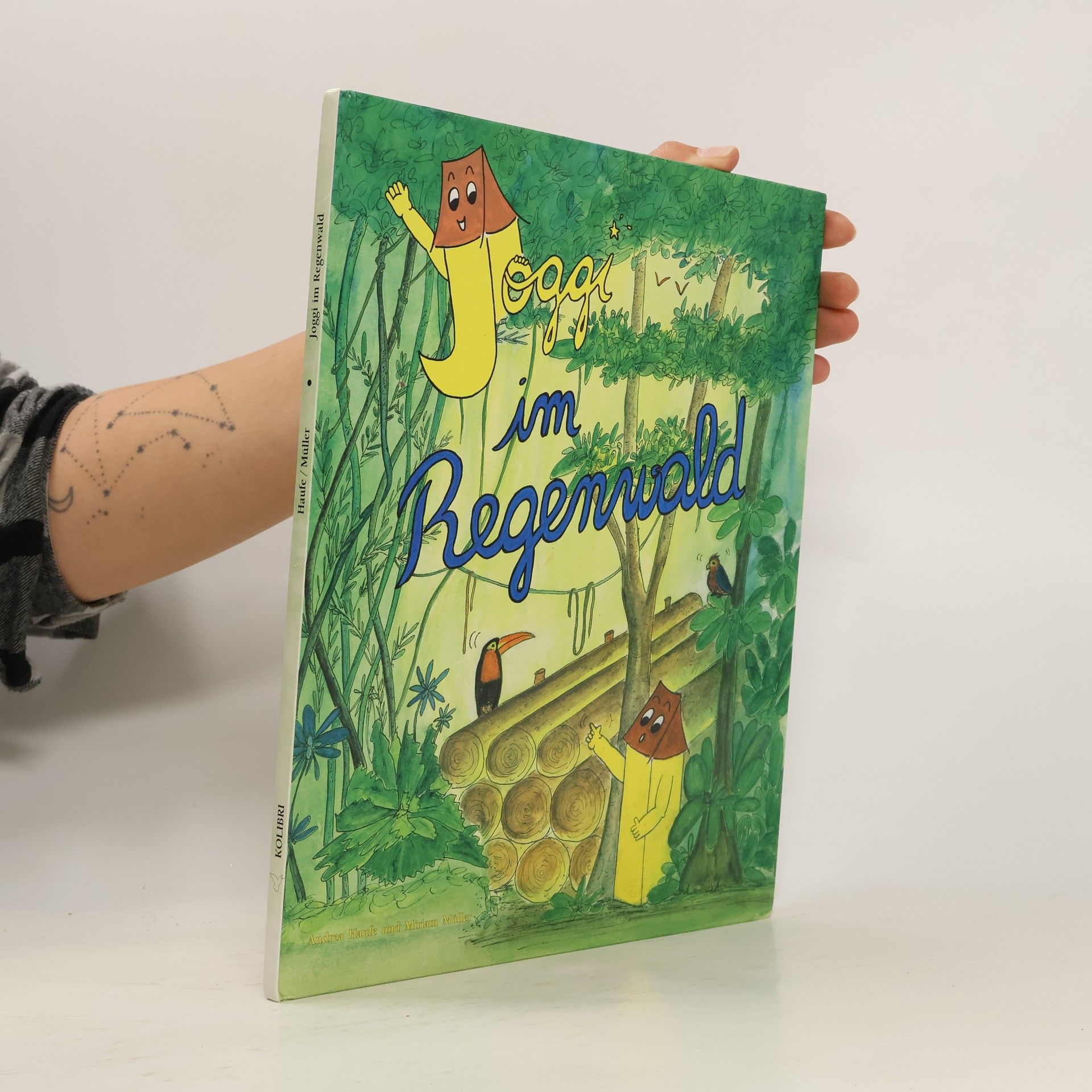 Andrea Haufe Joggi im Regenwald