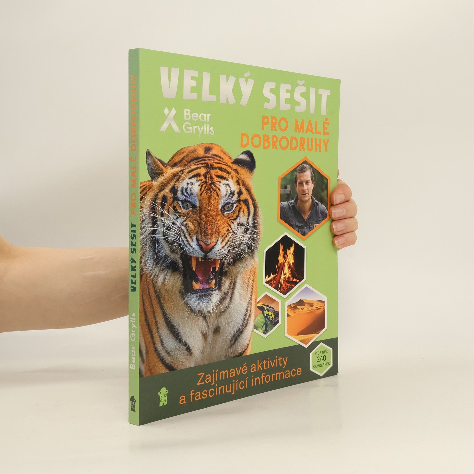 Bear Grylls Velký sešit pro malé dobrodruhy