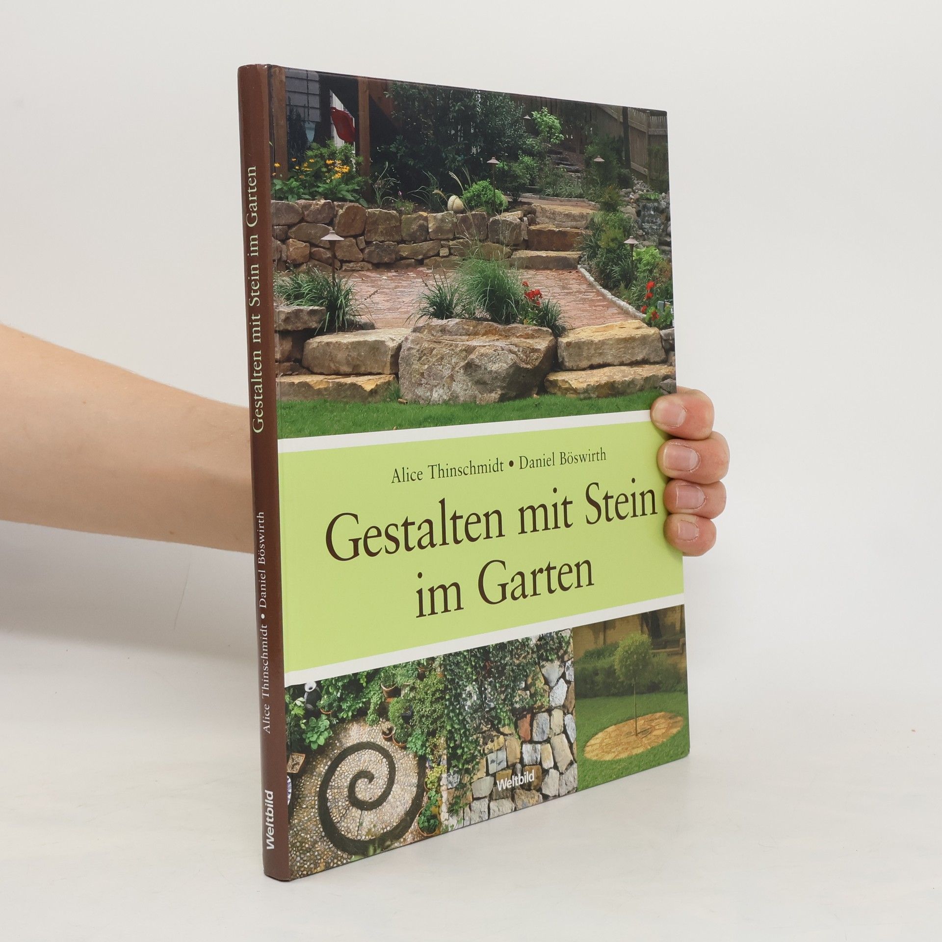 Alice Thinschmidt Gestalten mit Stein im Garten