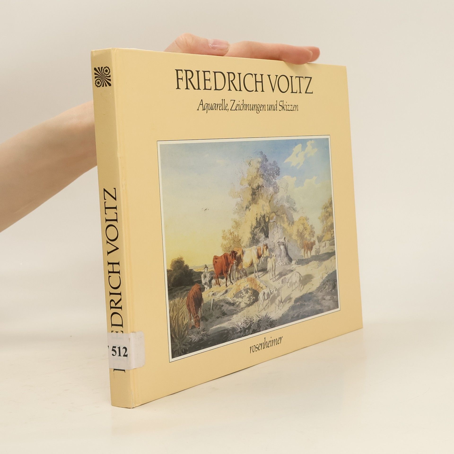Friedrich Voltz Aquarelle, Zeichnungen und Skizzen