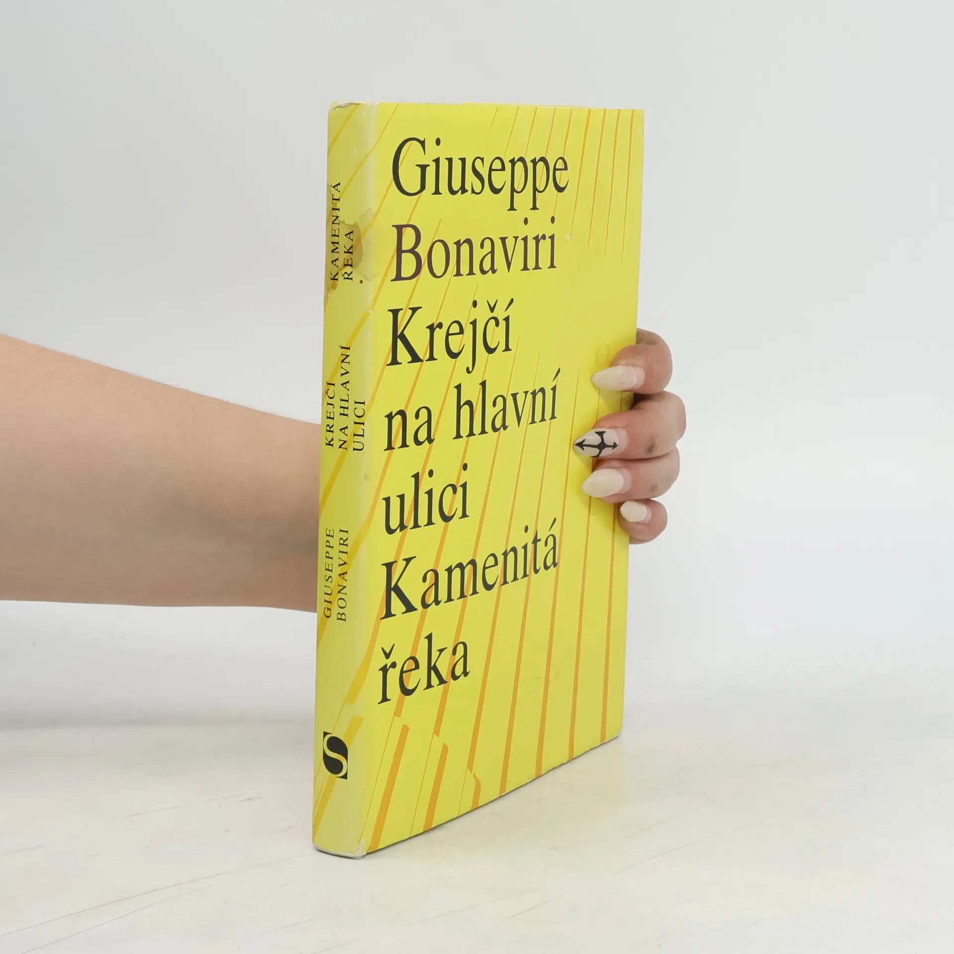 Krejčí na hlavní ulici. Kamenitá řeka | Kniha | Giuseppe Bonaviri | CS