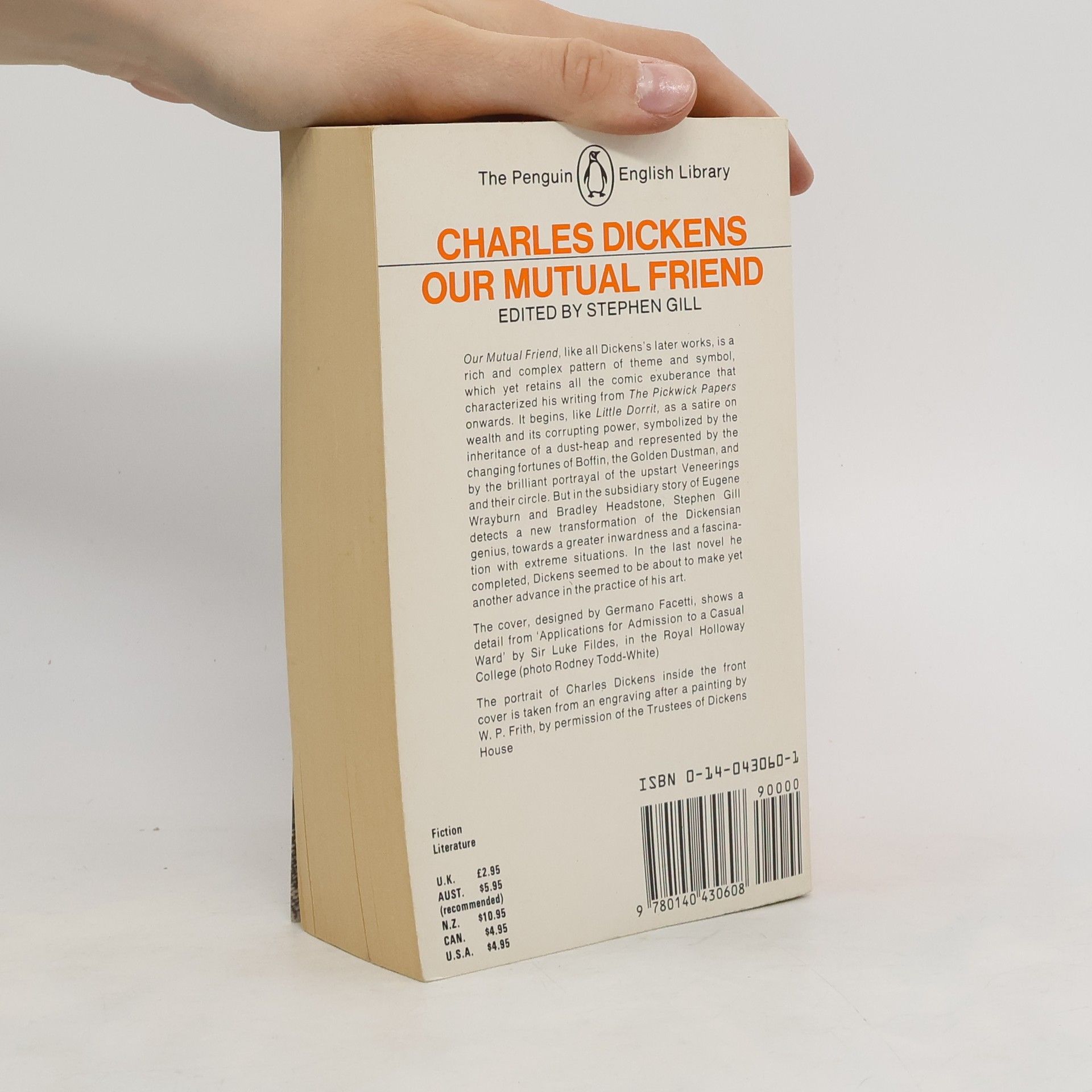 Charles Dickens Our Mutual Friend (English Library)