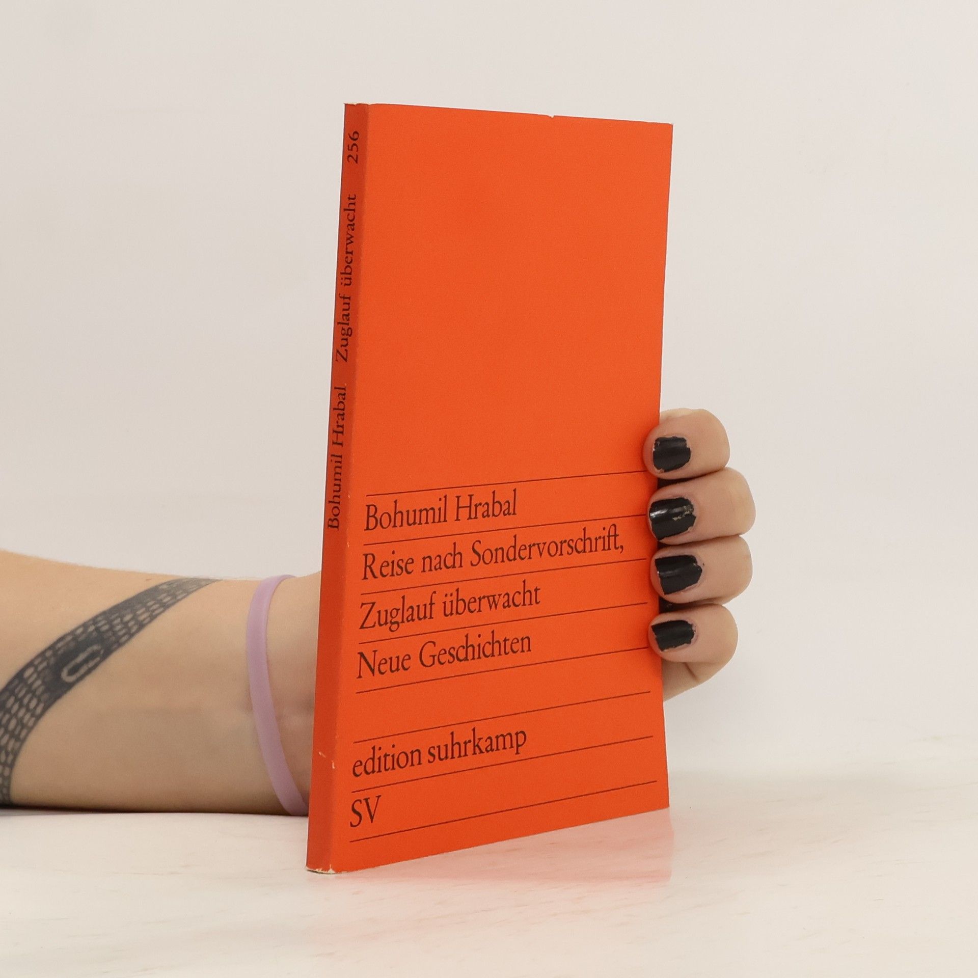 Bohumil Hrabal Reise nach Sondervorschrift, Zuglauf überwacht Neue Geschichten
