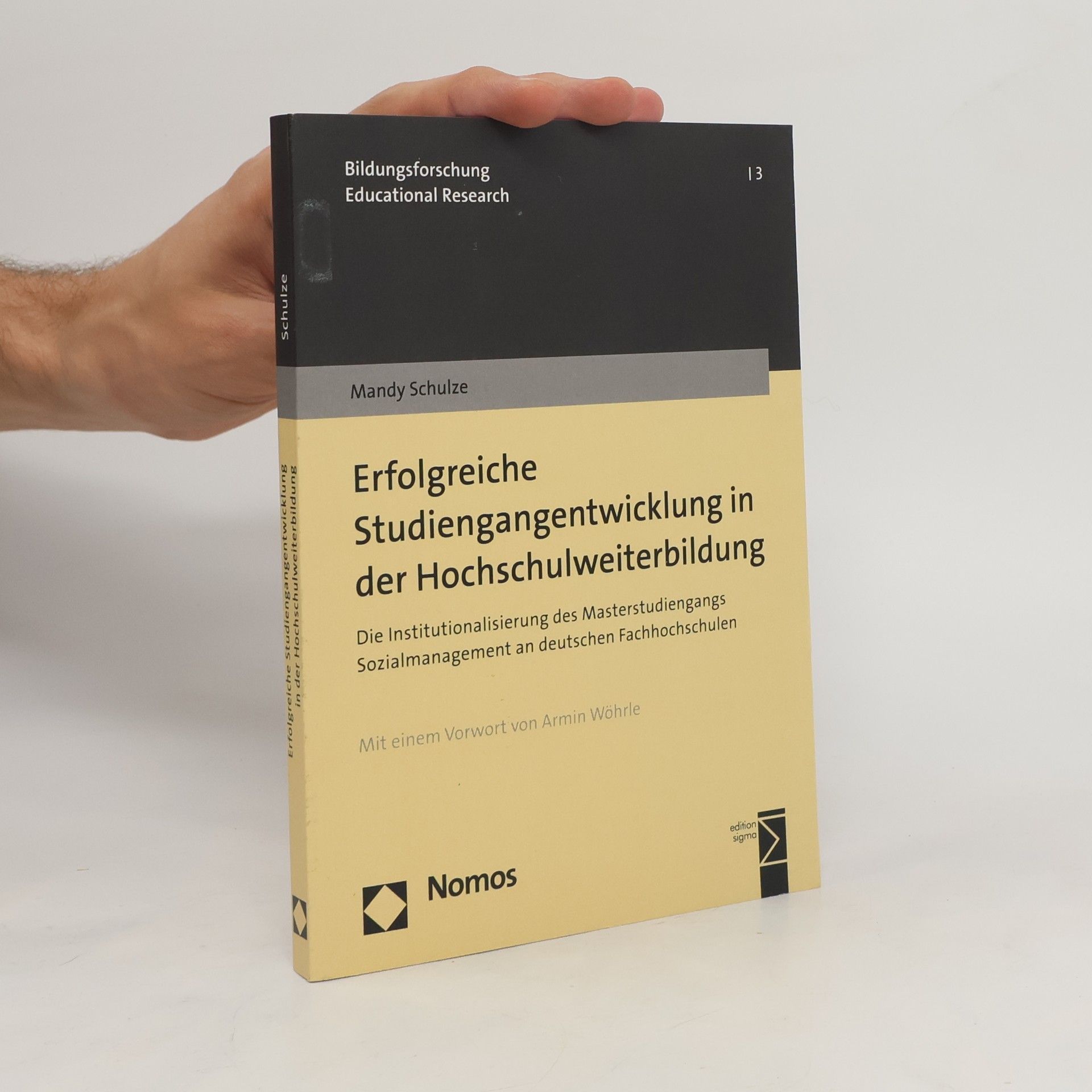 Mandy Schulze Erfolgreiche Studiengangentwicklung in der Hochschulweiterbildung