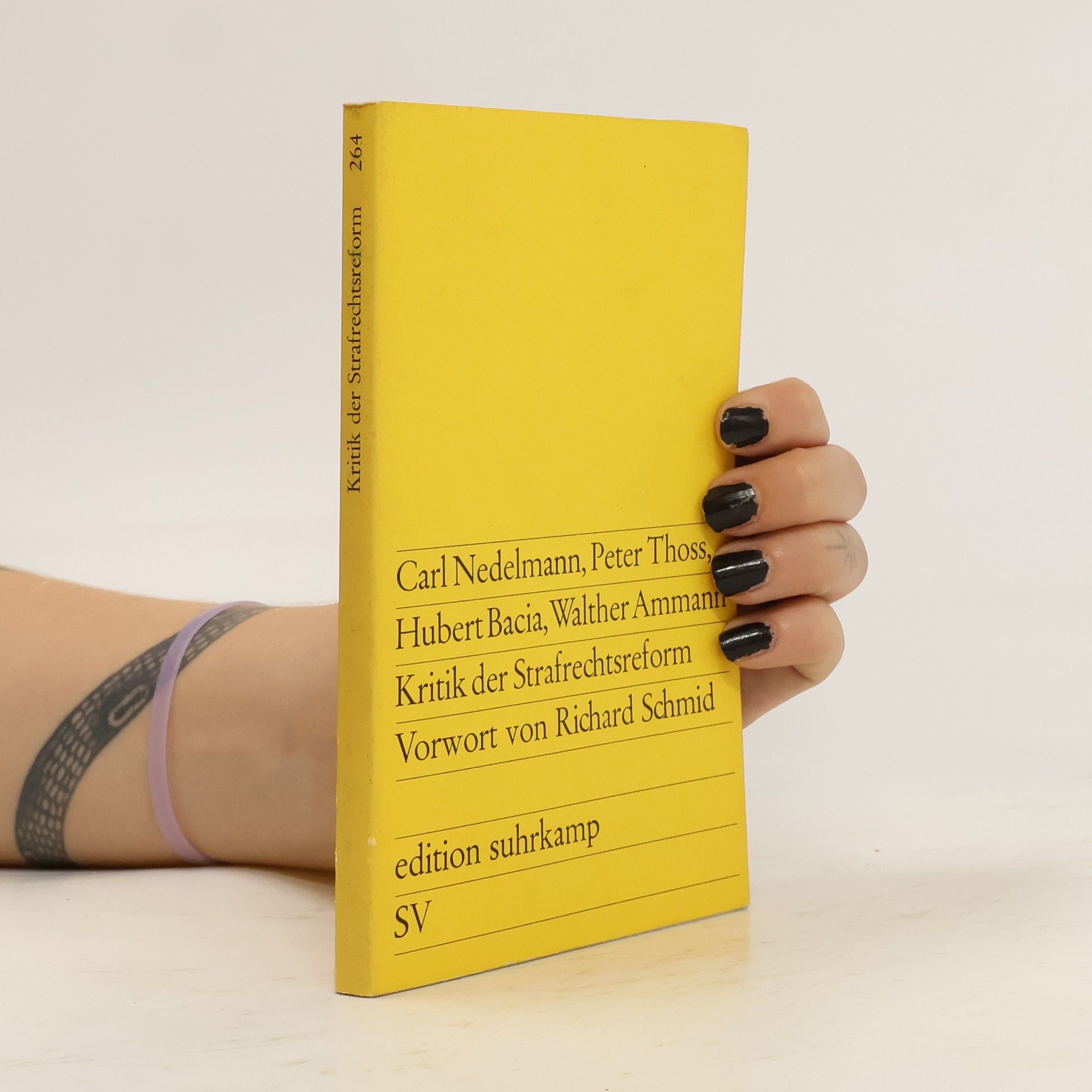Carl Nedelmann Kritik der Strafrechtsreform