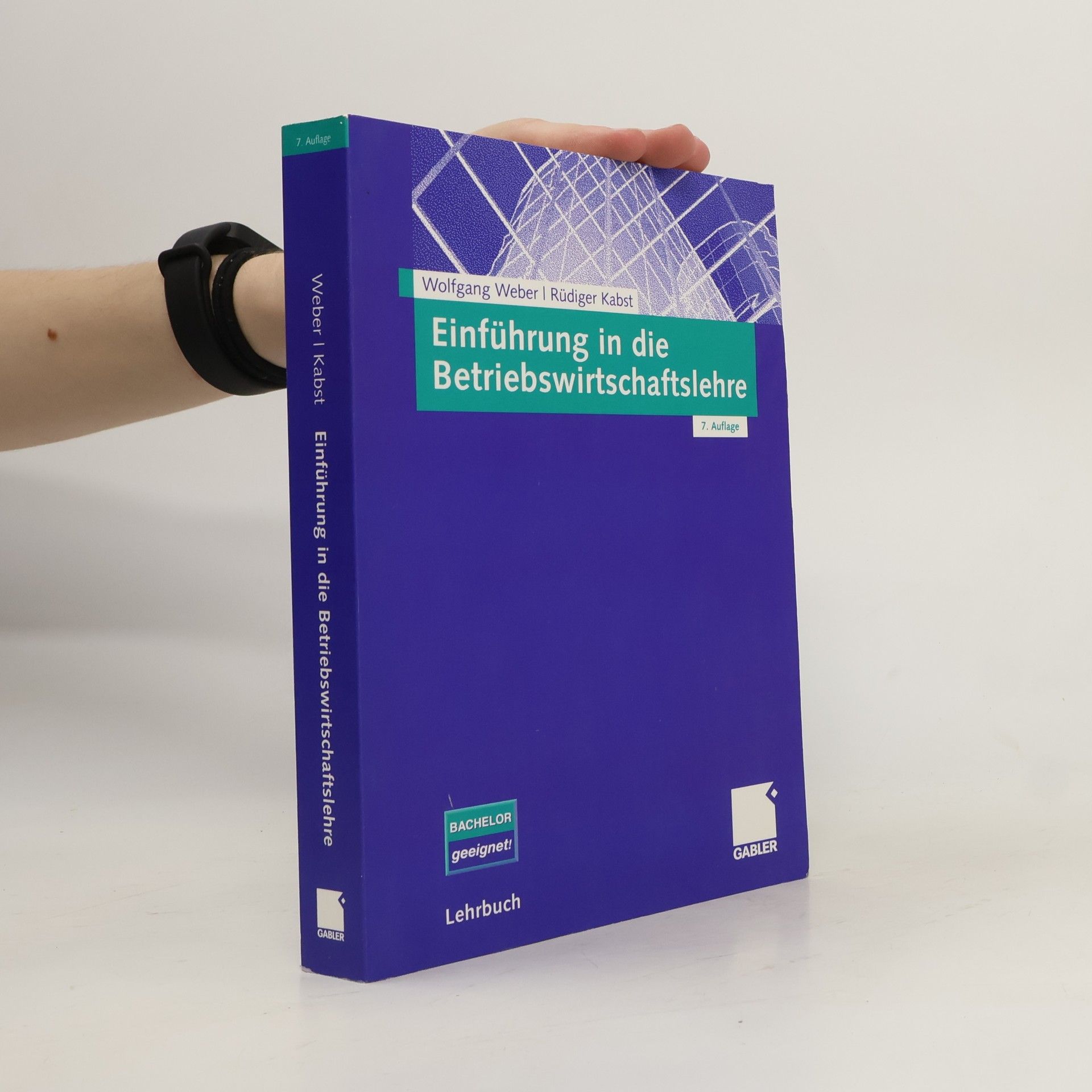 Wolfgang Weber Einführung in die Betriebswirtschaftslehre