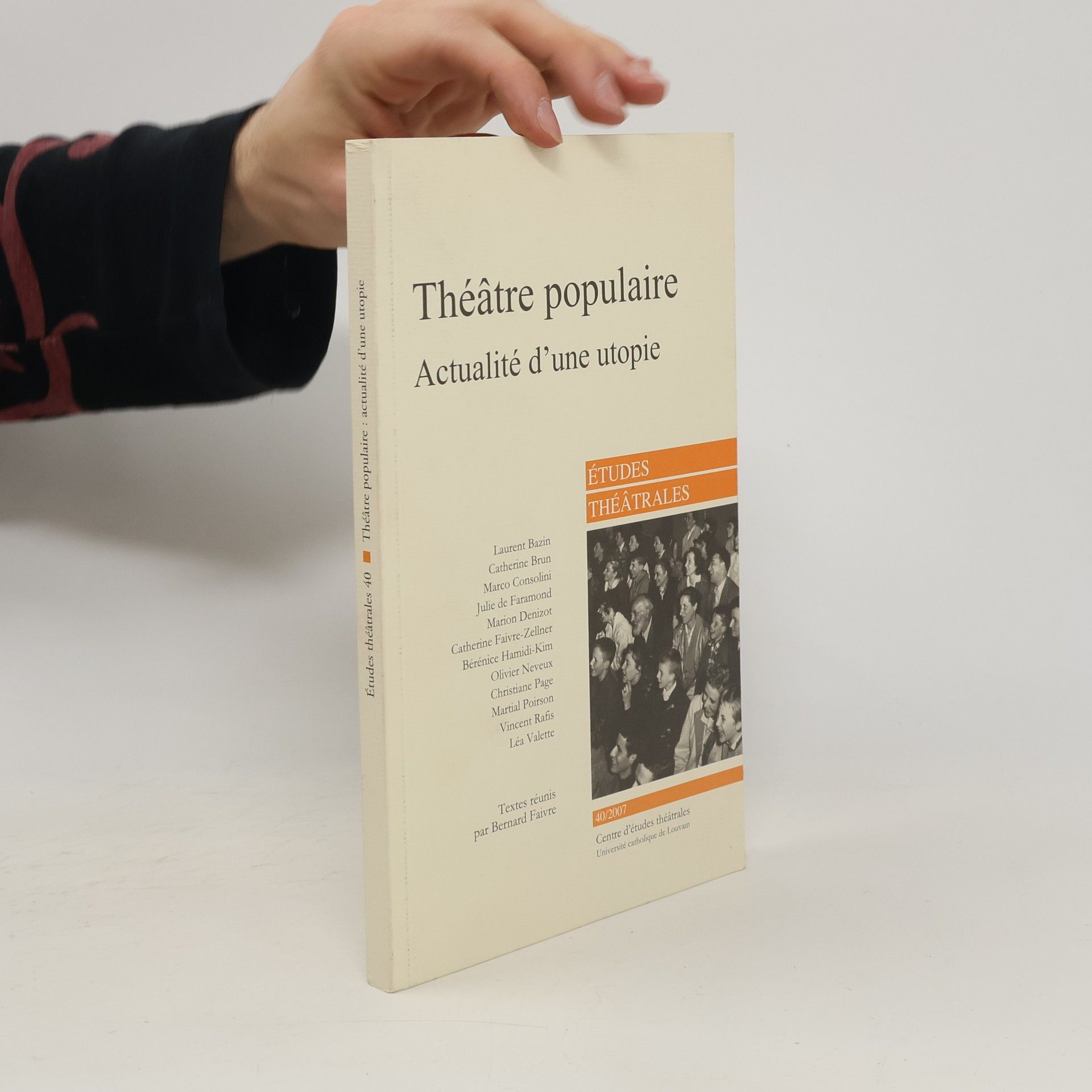Bernard Faivre Théâtre populaire