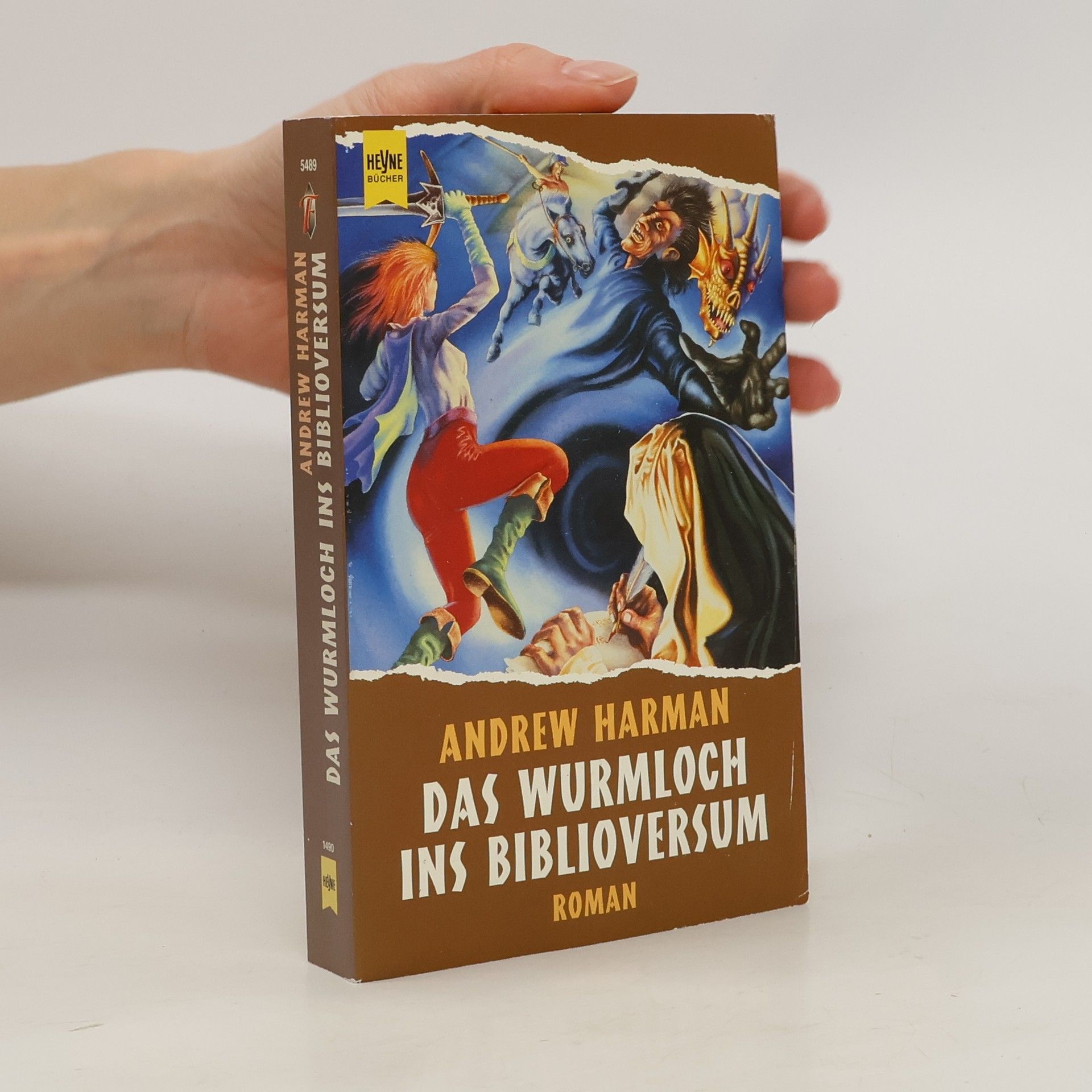 Andrew Harman Das Wurmloch ins Biblioversum.