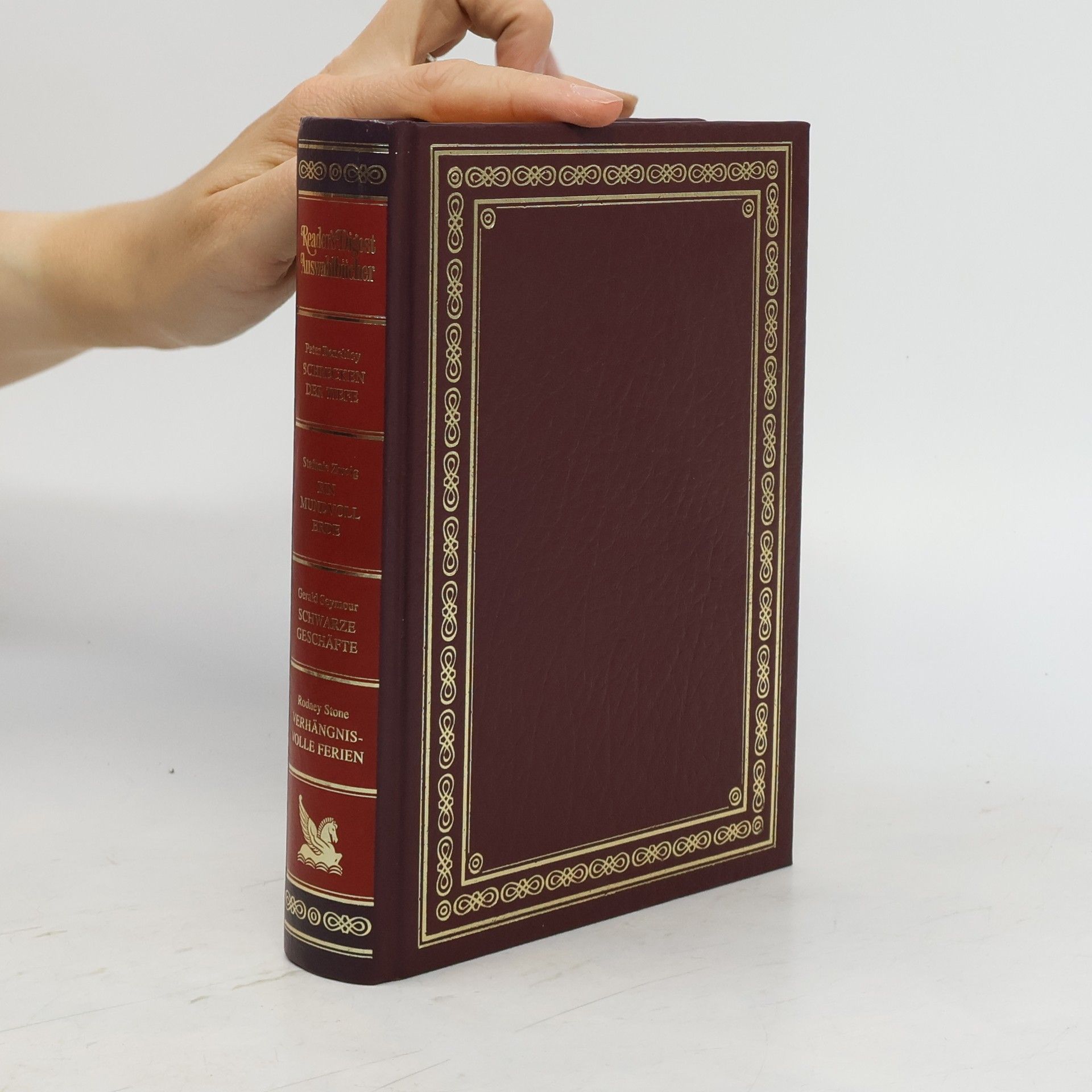 Stefanie Zweigová Reader's Digest Auswahlbücher. Schrecken der Tiefe. Ein Mundvoll Erde. Schwarze Geschäfte. Verhängnisvolle Ferien