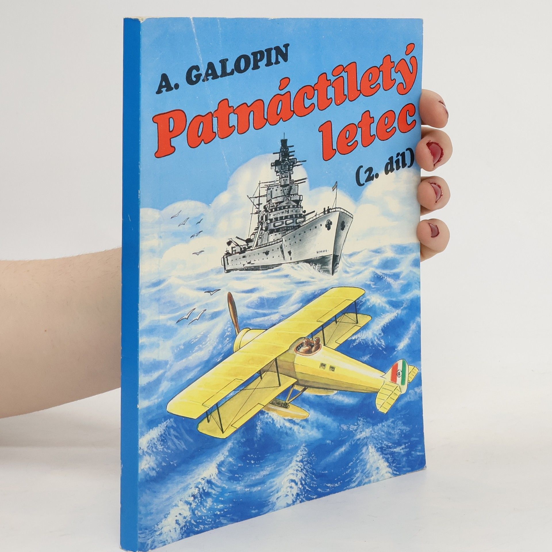 Arnould Galopin Patnáctiletý letec 2