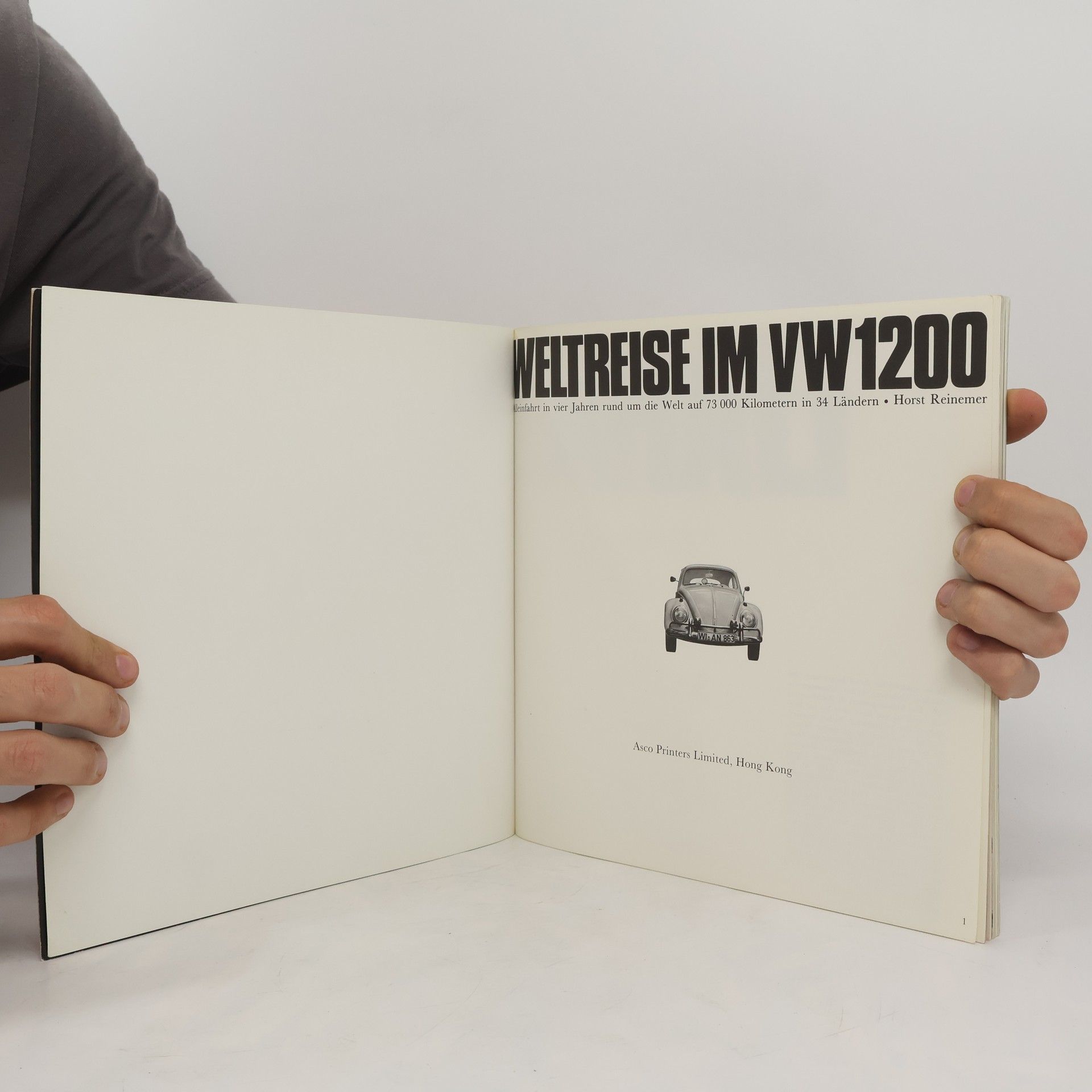 Horst Reinemer Weltreise im VW 1200