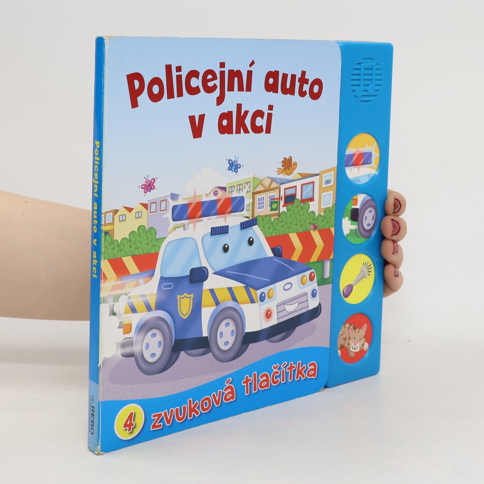 Lenka Uhlířová Policejní auto v akci