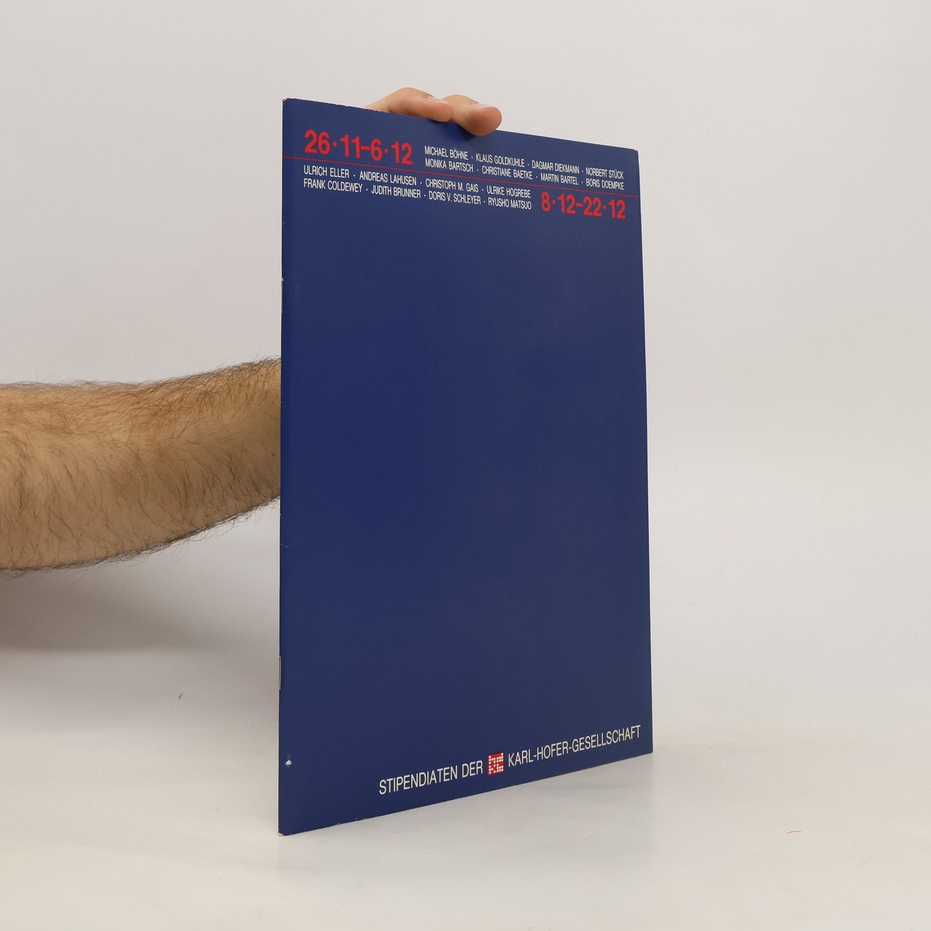 Autorenkollektiv Stipendiaten der Karl-Hofer-Gesellschaft