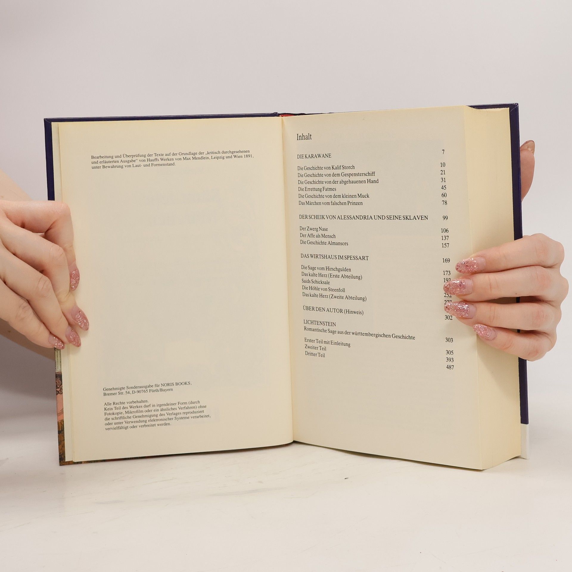 Wilhelm Hauff Sämtliche Märchen