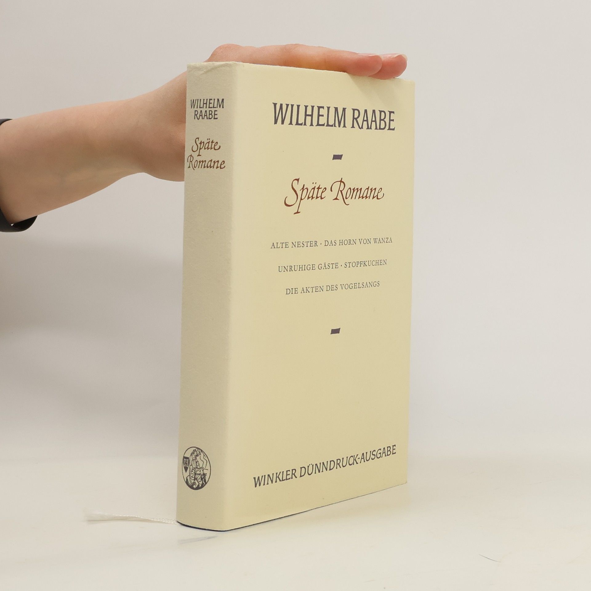 Wilhelm Raabe Späte Romane