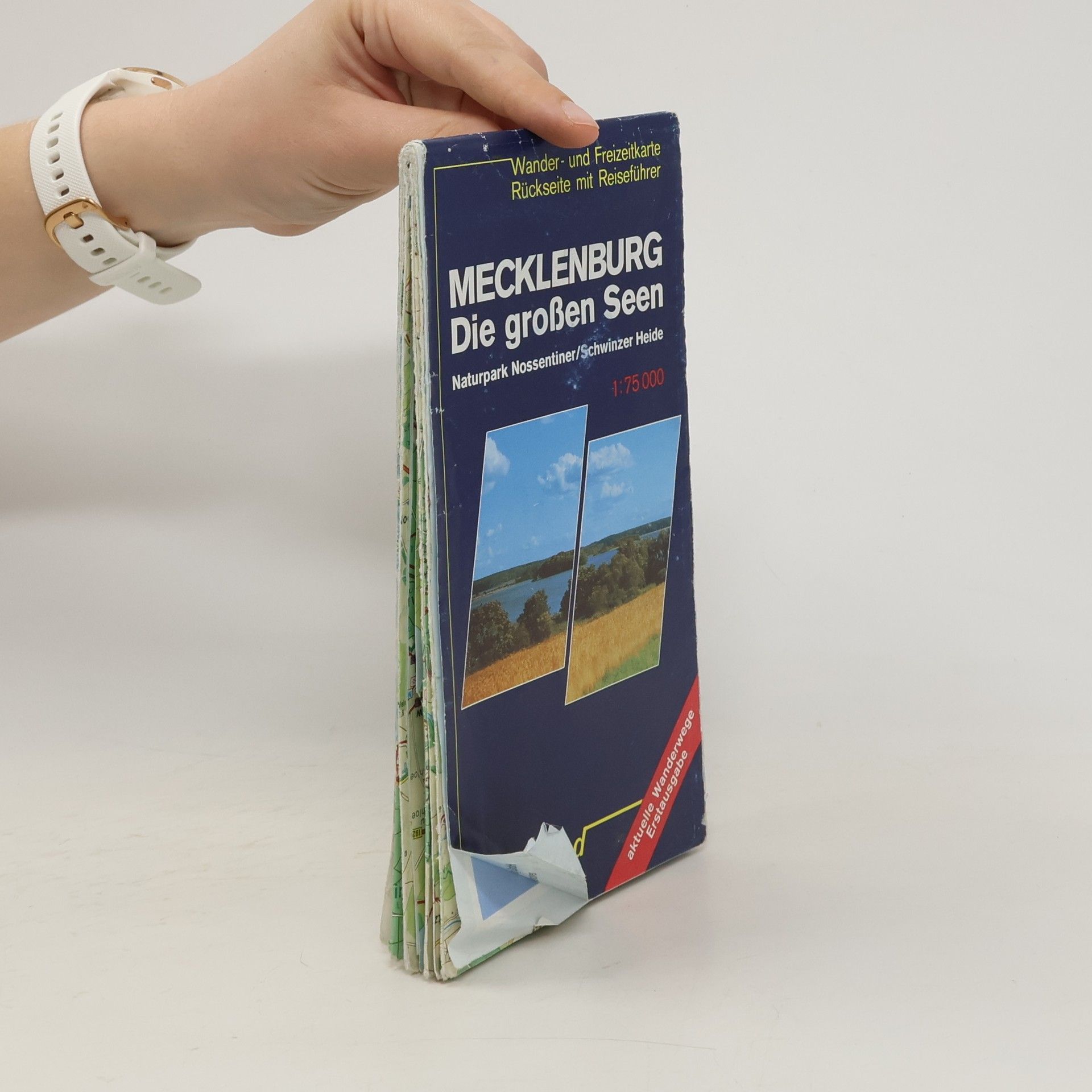 kolektiv Mecklenburg. Die großen Seen 1 : 75 000. Wander- und Freizeitkarte