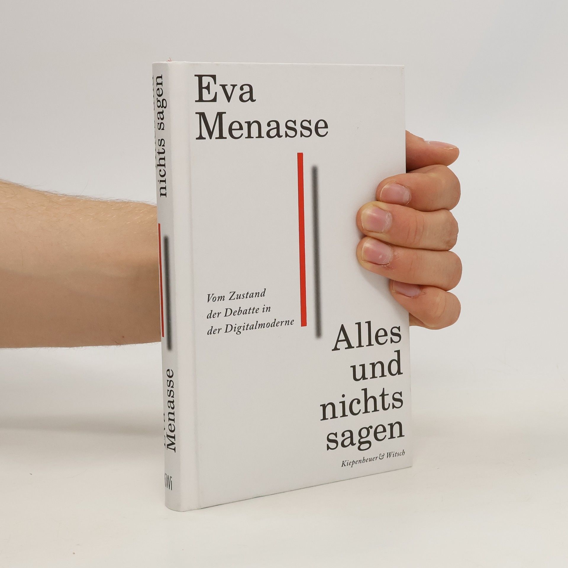 Eva Menasse Alles und nichts sagen