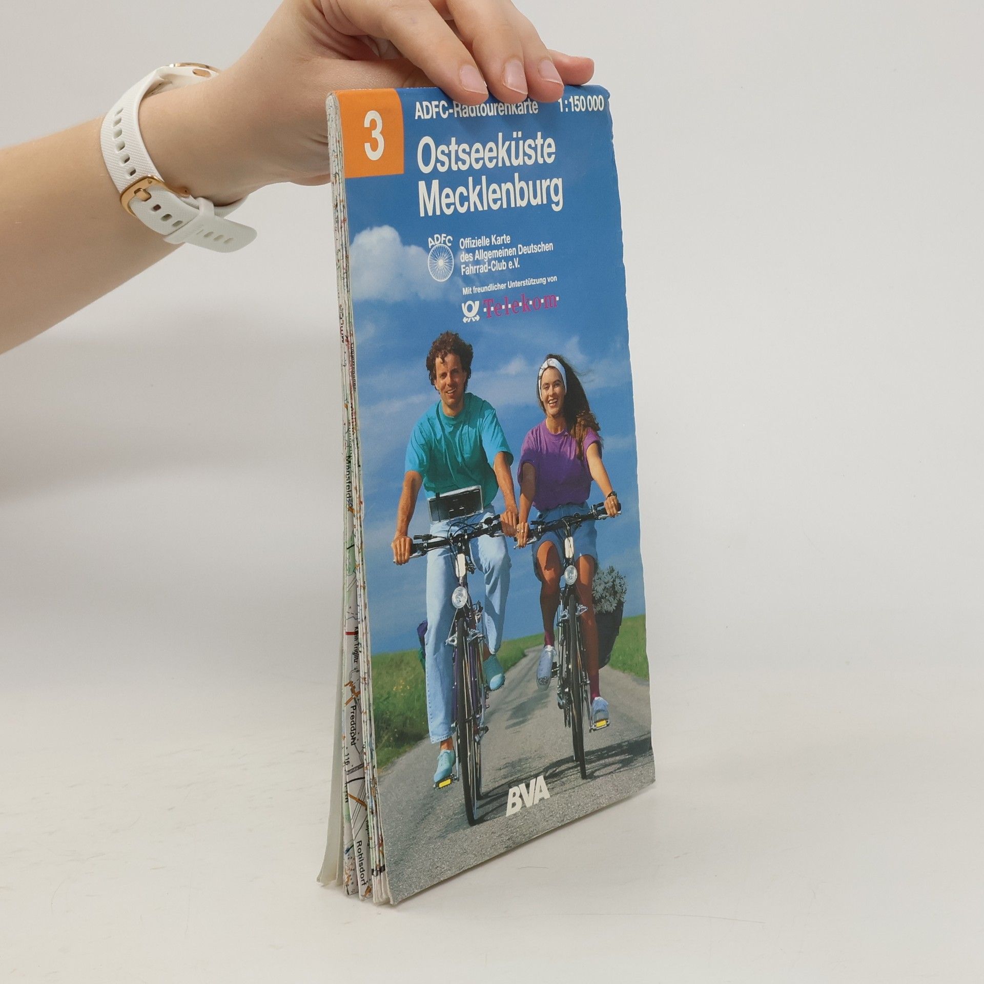 Autorenkollektiv ADFC-Radtourenkarte. Ostseeküste Mecklenburg 1:150 000