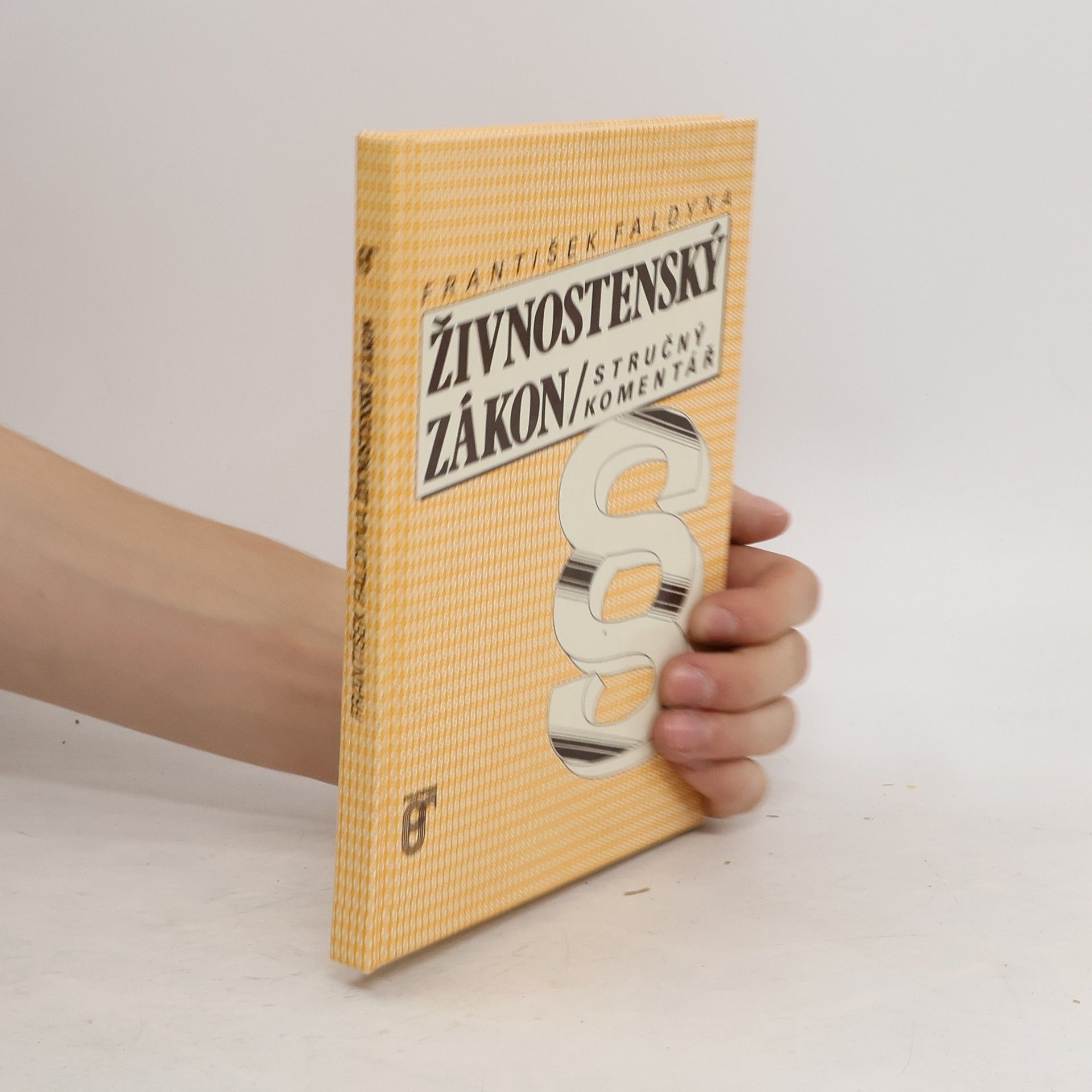 František Faldyna Živnostenský zákon / stručný komentář